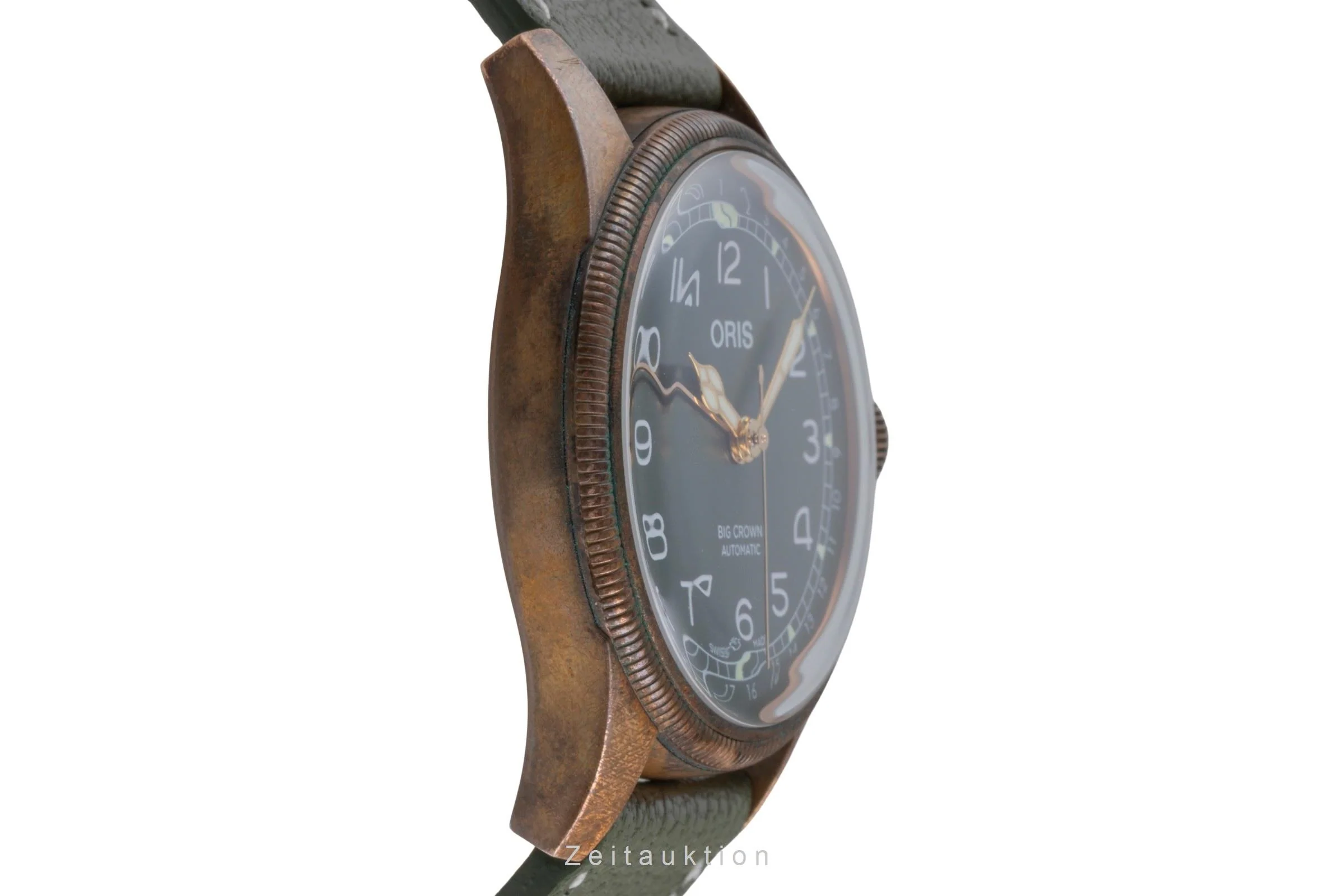 Oris Big Crown bronze automatic men's watch 01 754 7741 3167-07 5 20 58BR  [2507473] - Image 8