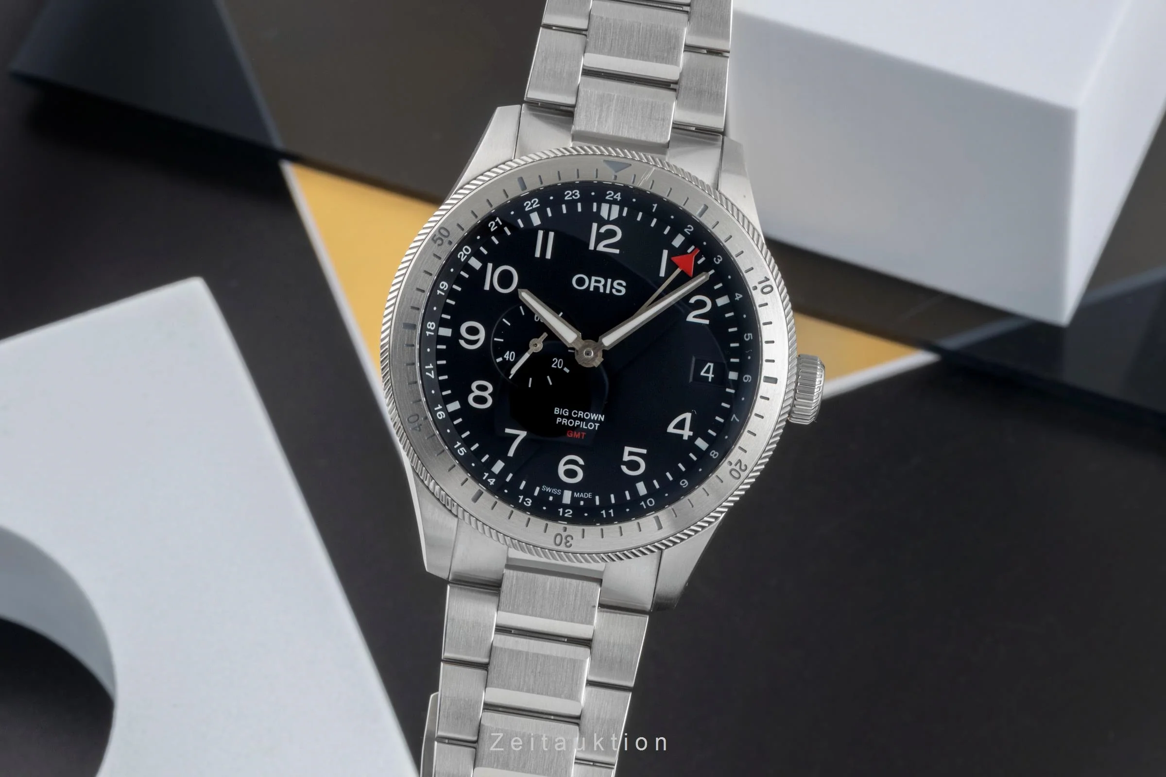 Oris Big Crown Pro Pilot steel automatic men's watch 01 748 7756 4064	  [2506975] - Image 2