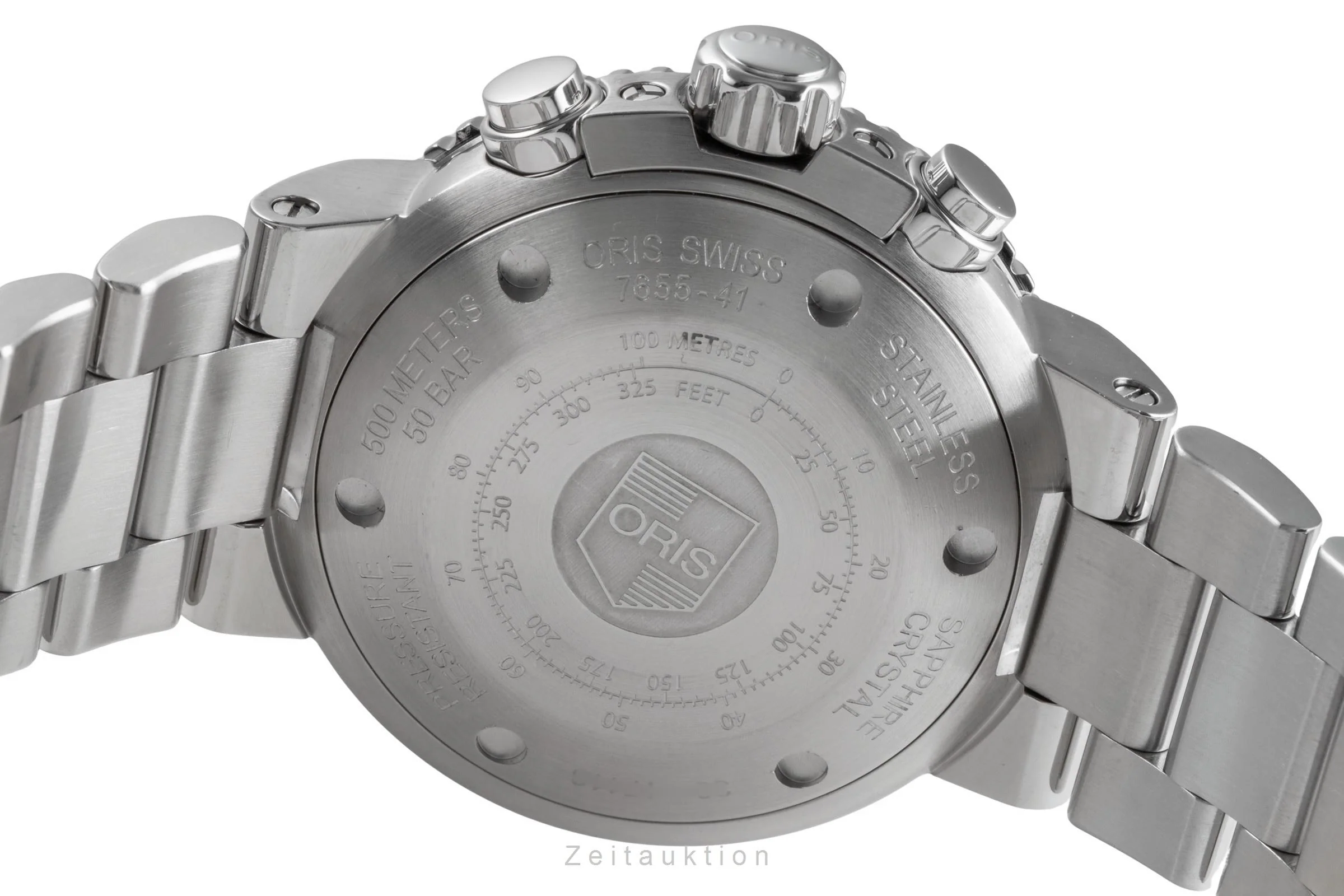 Oris Chronograph chronograph steel automatic men's watch 01 774 7655 4154-07 4 26 34EB  [2503030] - Image 11