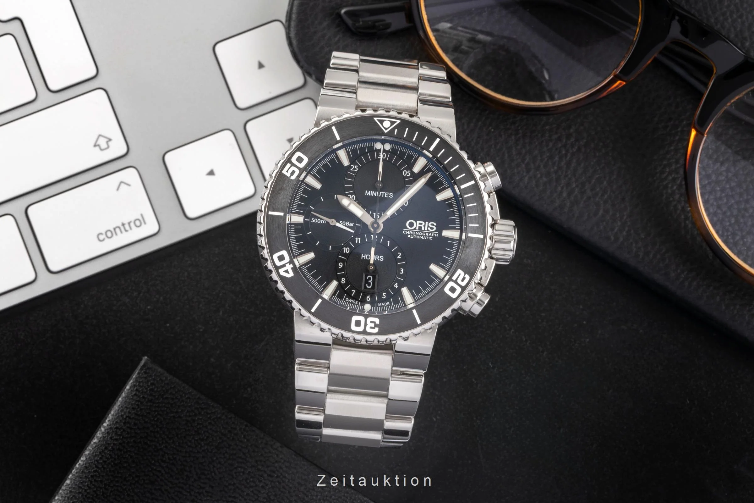 Oris Chronograph chronograph steel automatic men's watch 01 774 7655 4154-07 4 26 34EB  [2503030] - Image 4
