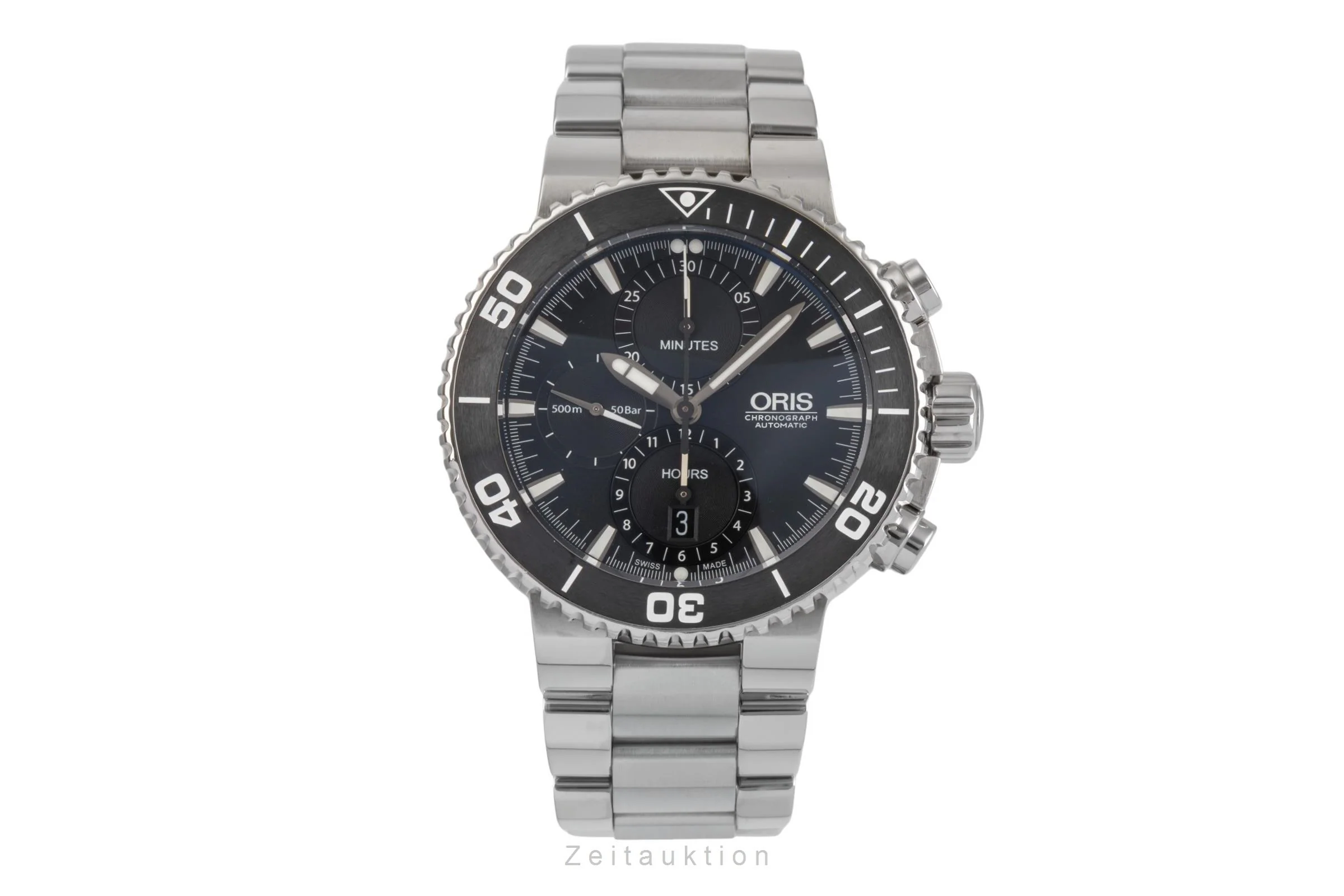 Oris Chronograph chronograph steel automatic men's watch 01 774 7655 4154-07 4 26 34EB  [2503030] - Image 5