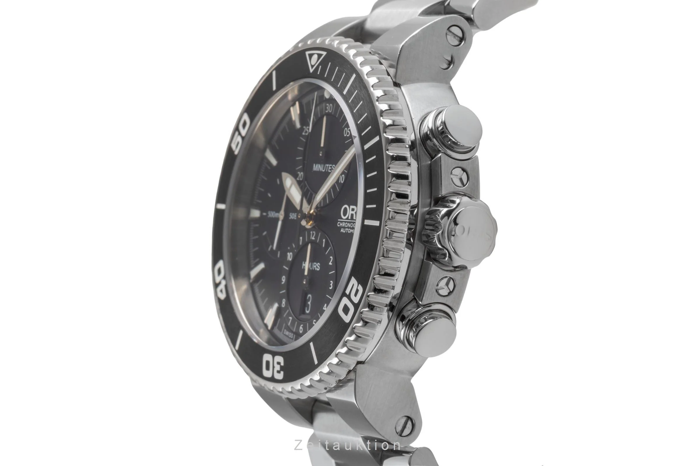 Oris Chronograph chronograph steel automatic men's watch 01 774 7655 4154-07 4 26 34EB  [2503030] - Image 7
