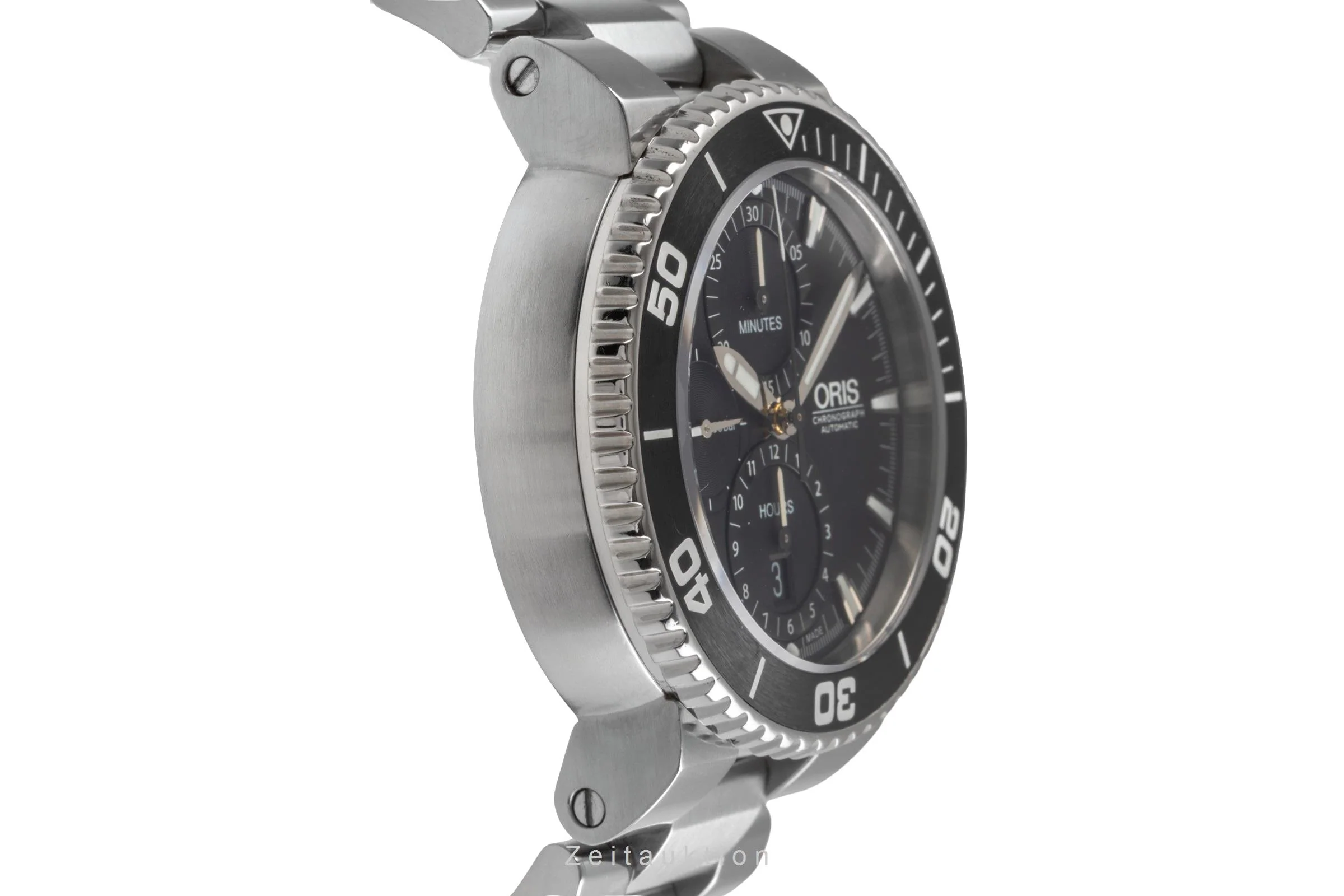 Oris Chronograph chronograph steel automatic men's watch 01 774 7655 4154-07 4 26 34EB  [2503030] - Image 8
