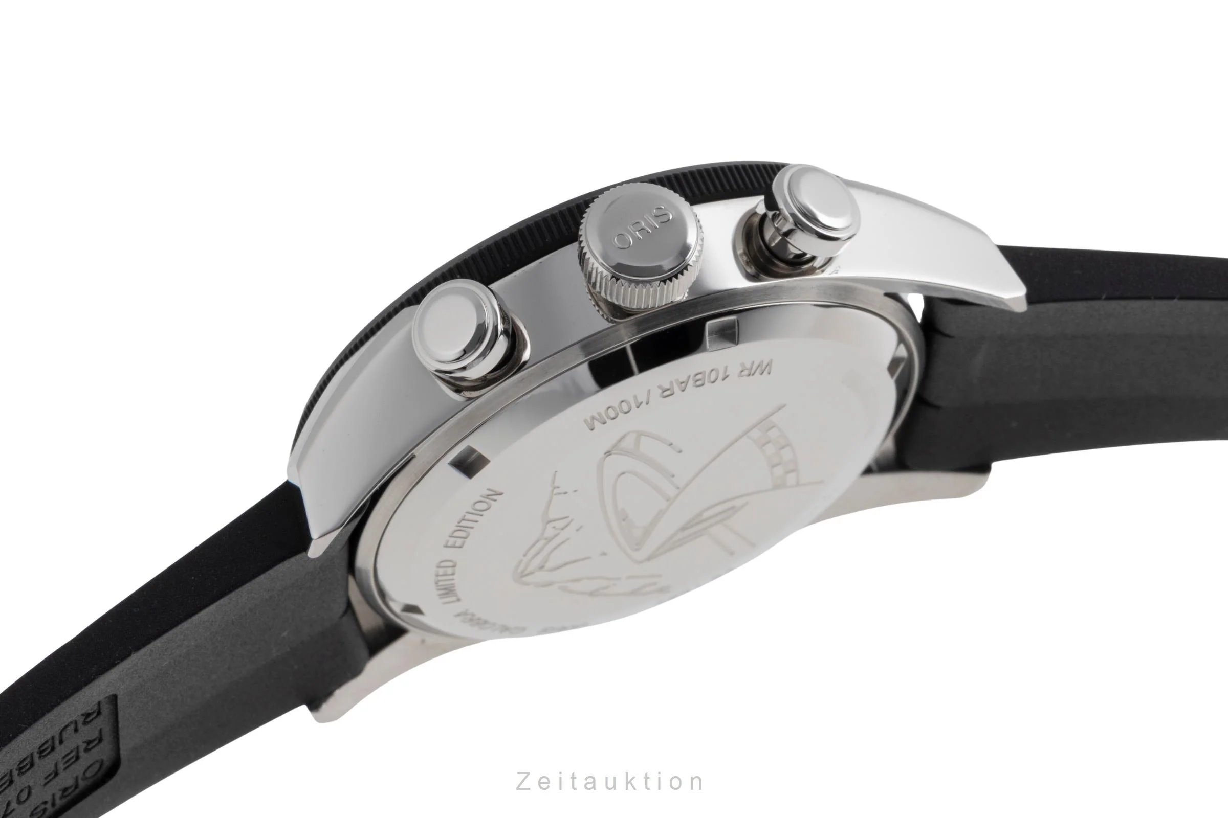 Oris Chronograph chronograph steel automatic men's watch 01 774 7661 4484-Set Limited  [2503029] - Image 12