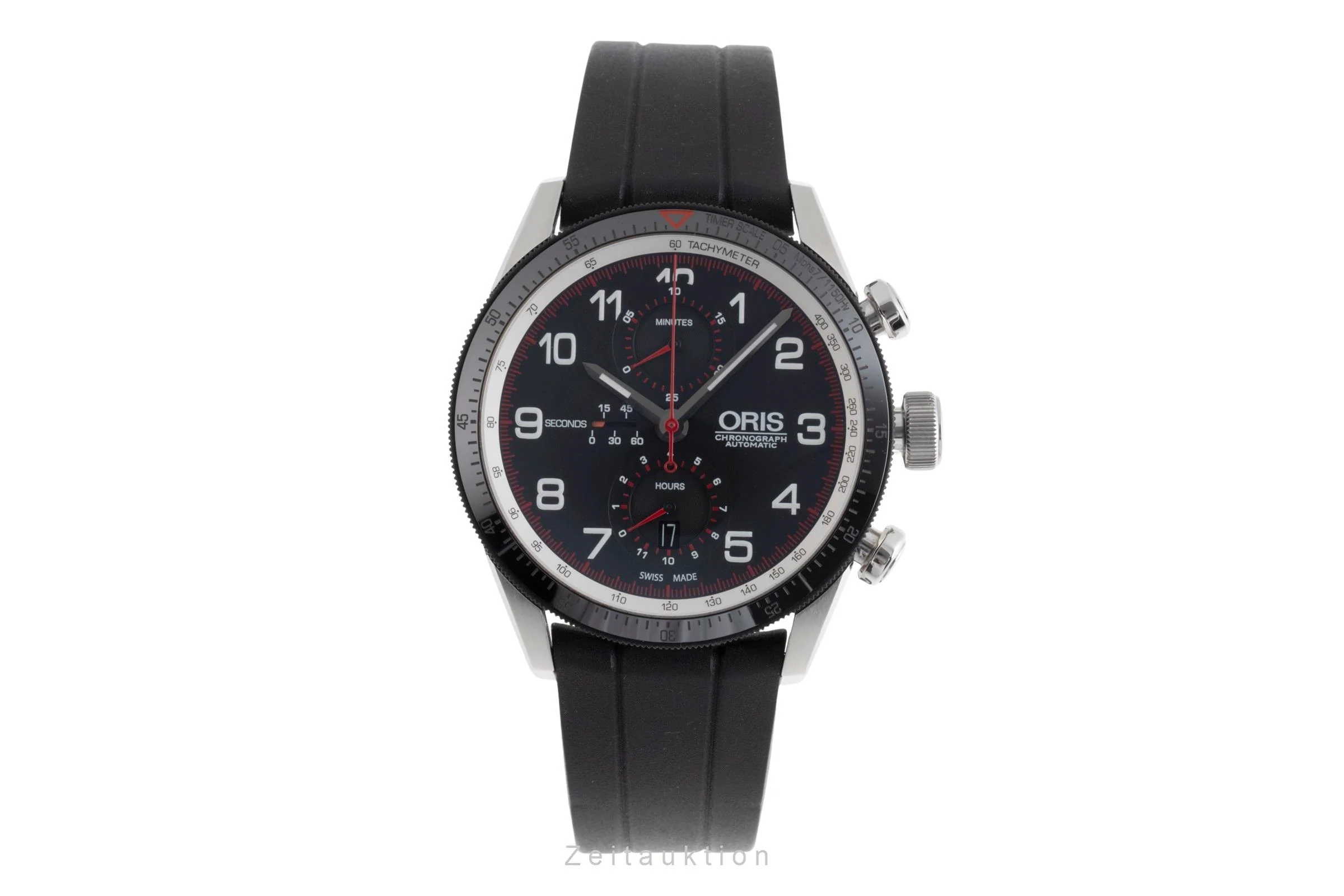 Oris Chronograph chronograph steel automatic men's watch 01 774 7661 4484-Set Limited  [2503029] - Image 5