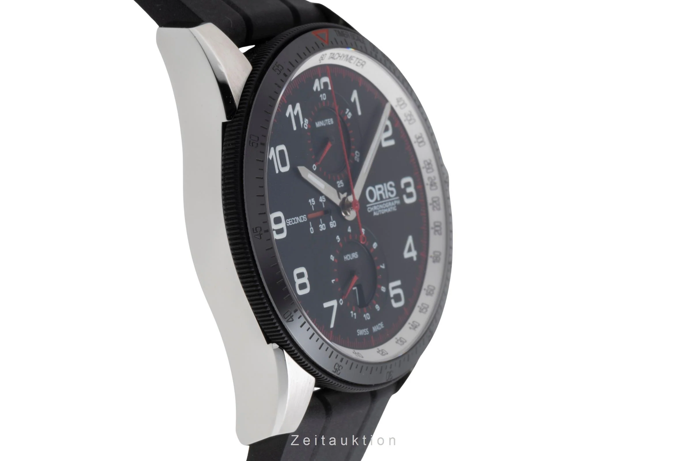 Oris Chronograph chronograph steel automatic men's watch 01 774 7661 4484-Set Limited  [2503029] - Image 8