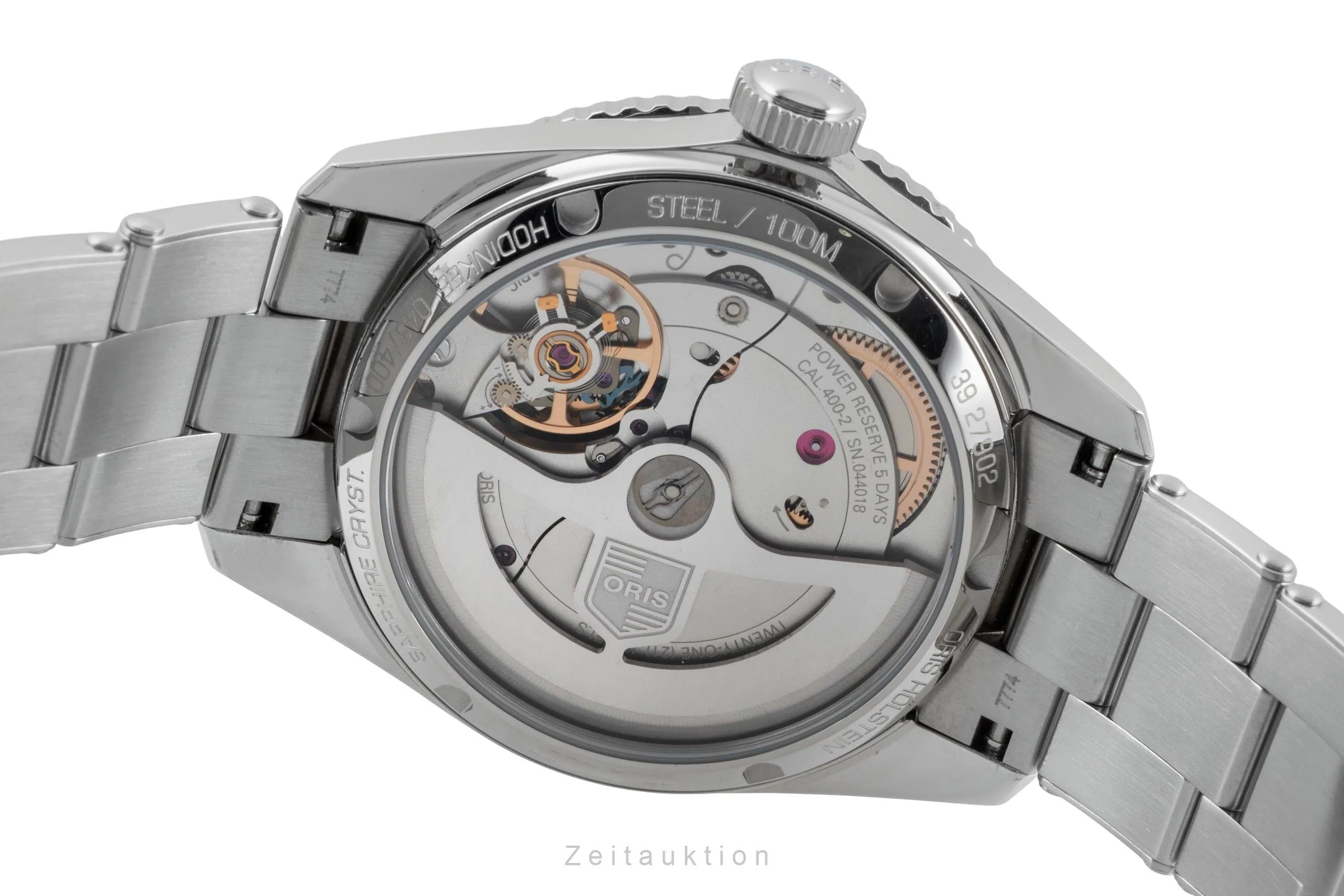 Oris Divers Sixty-Five steel automatic men's watch 01 400 7774 4087	 LP: 3500EUR Limited  [2505599] - Image 12