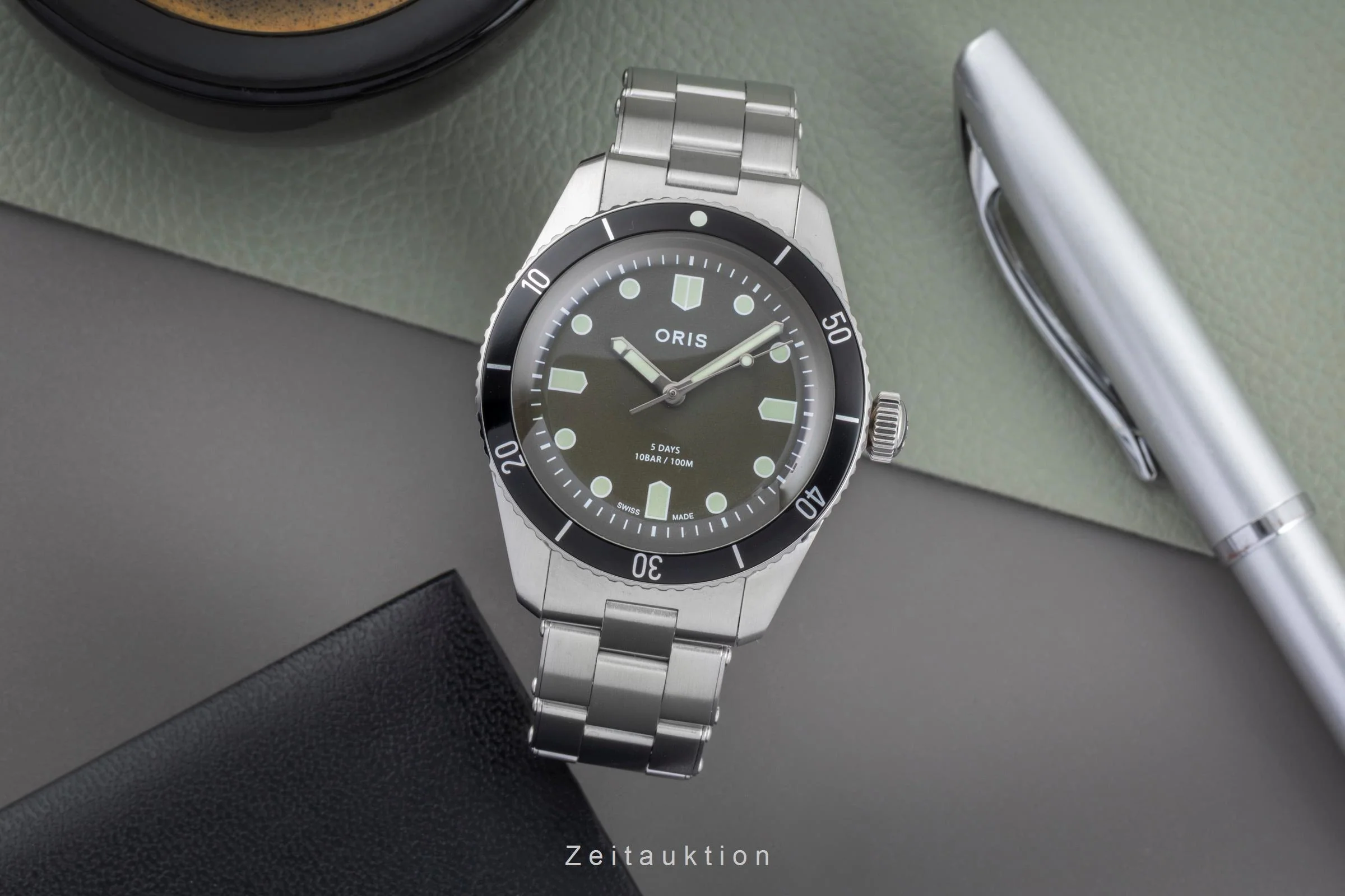 Oris Divers Sixty-Five steel automatic men's watch 01 400 7774 4087	 LP: 3500EUR Limited  [2505599] - Image 4