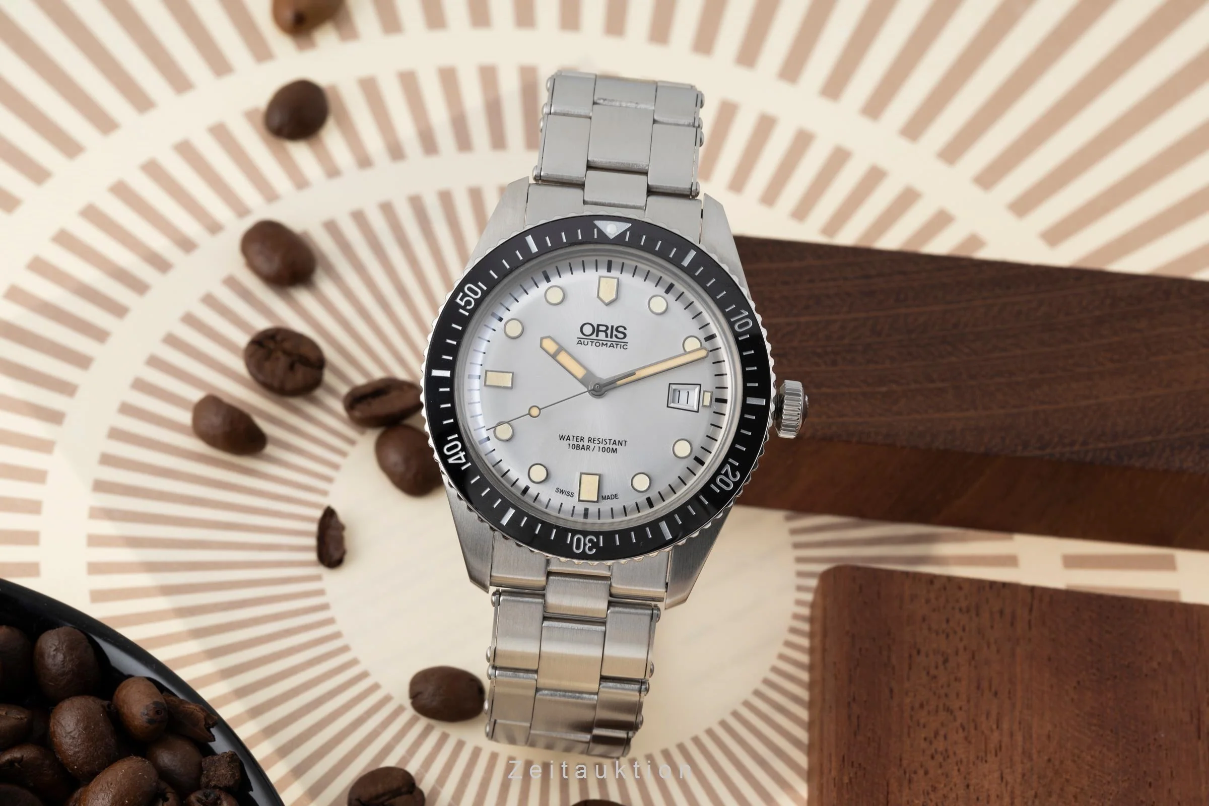 Oris Divers Sixty-Five steel automatic men's watch 01 733 7720 4051-07 8 21 18  [2600280] - Image 4