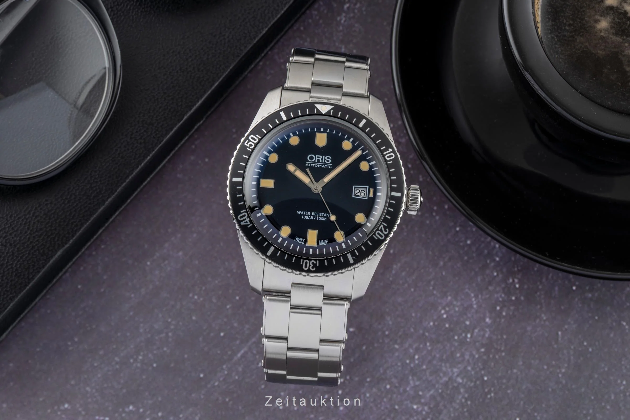 Oris Divers Sixty-Five steel automatic men's watch 01 733 7720 4054-07 4 21 18  [2601037] - Image 4