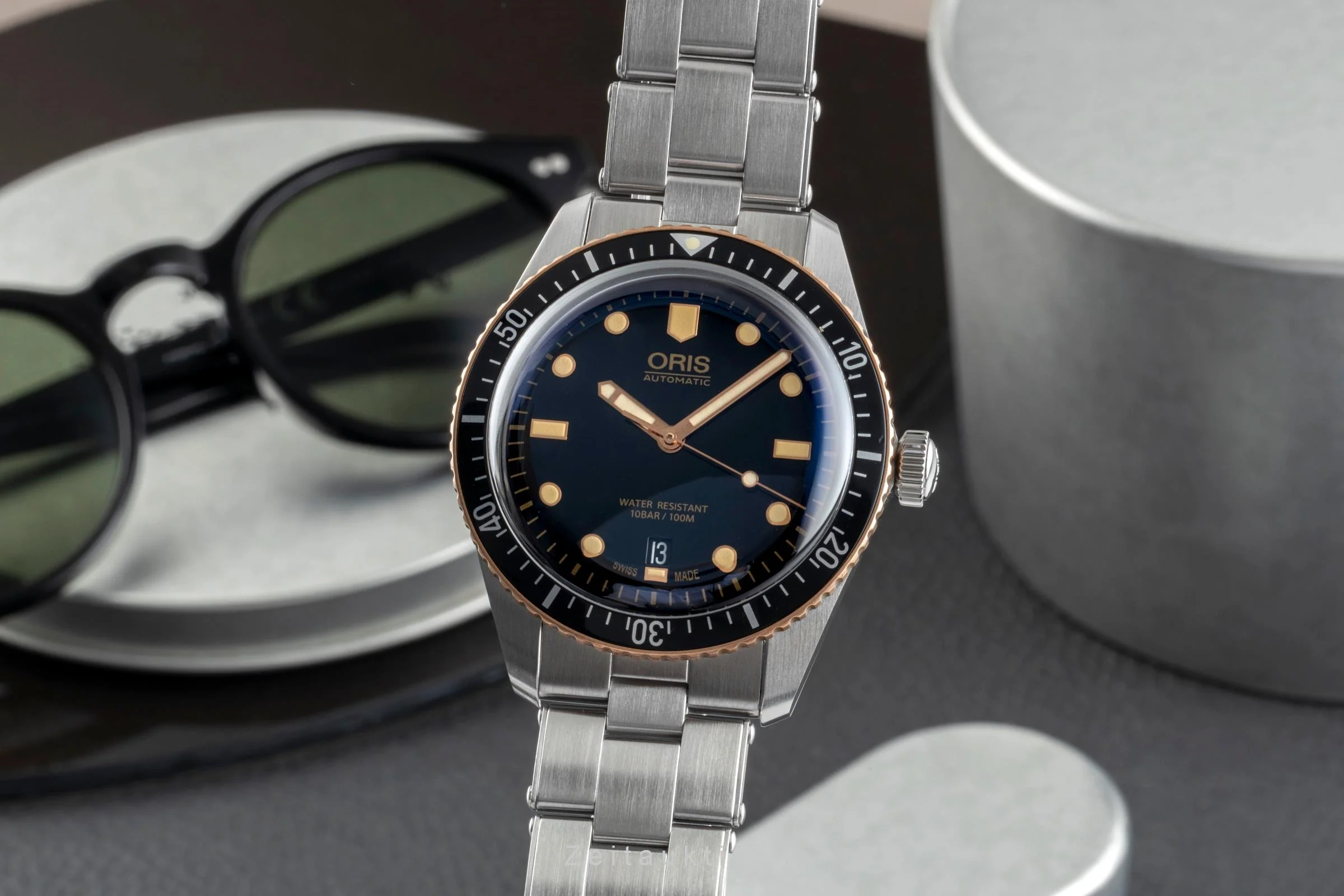Oris Divers Sixty-Five steel / bronze automatic men's watch 01 733 7707 4354 LP: 2550EUR  [2505990] - Image 2