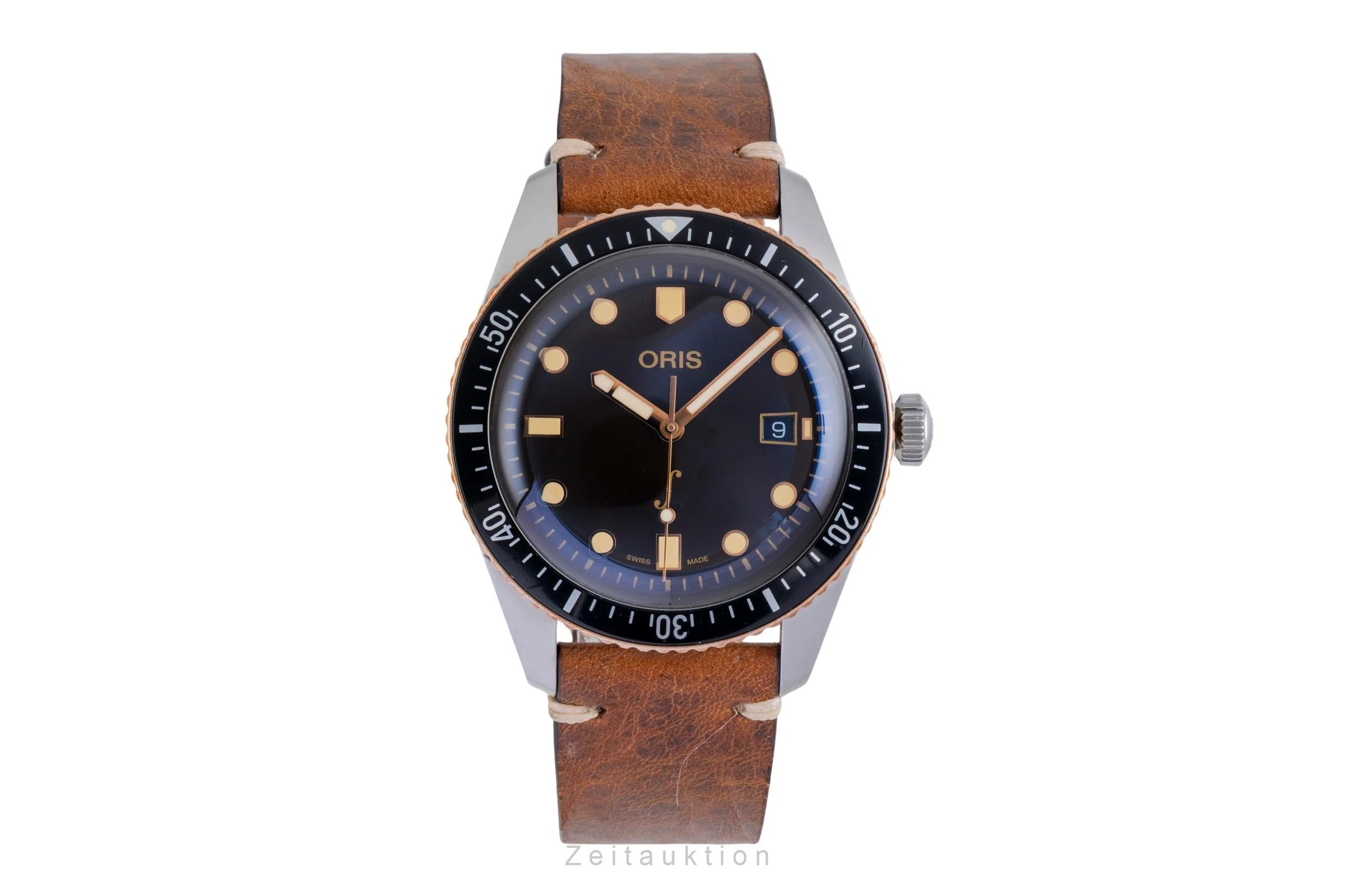 Oris Divers Sixty-Five steel / bronze automatic men's watch 01 733 7720 4388-Set LS Limited  [2507443] - Image 5
