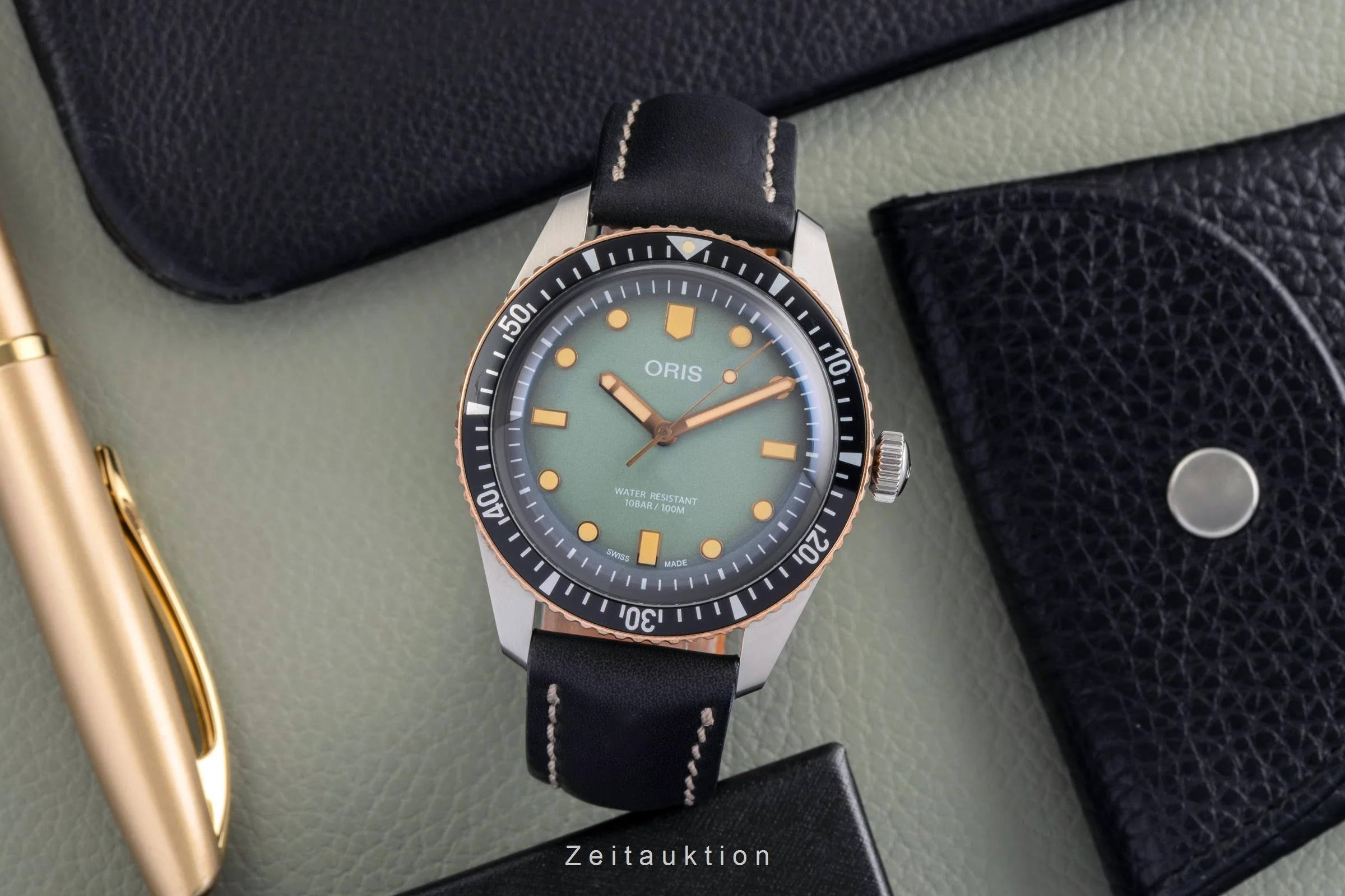 Oris Divers steel / bronze automatic men's watch 01 733 7707 4337 LP: 2450EUR  [2504460] - Image 4