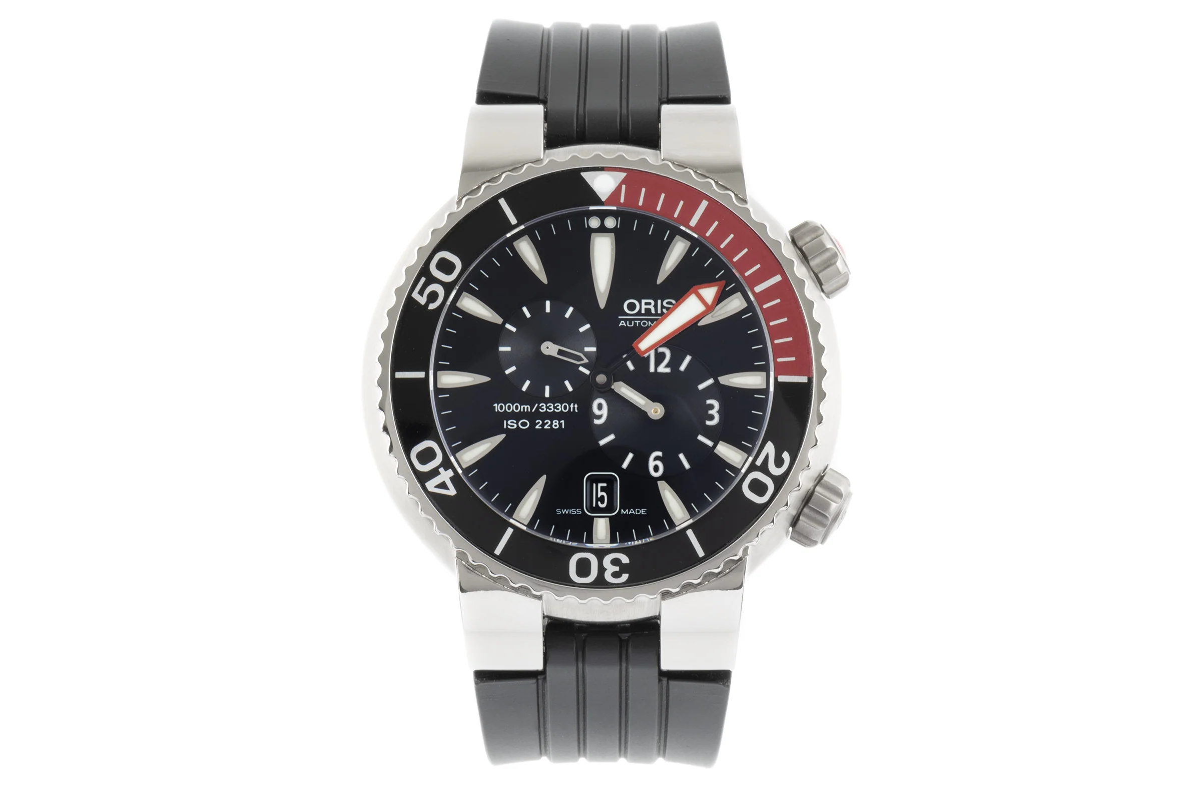 Oris Divers titanium automatic men's watch 649-7541P  [2207673] - Image 4