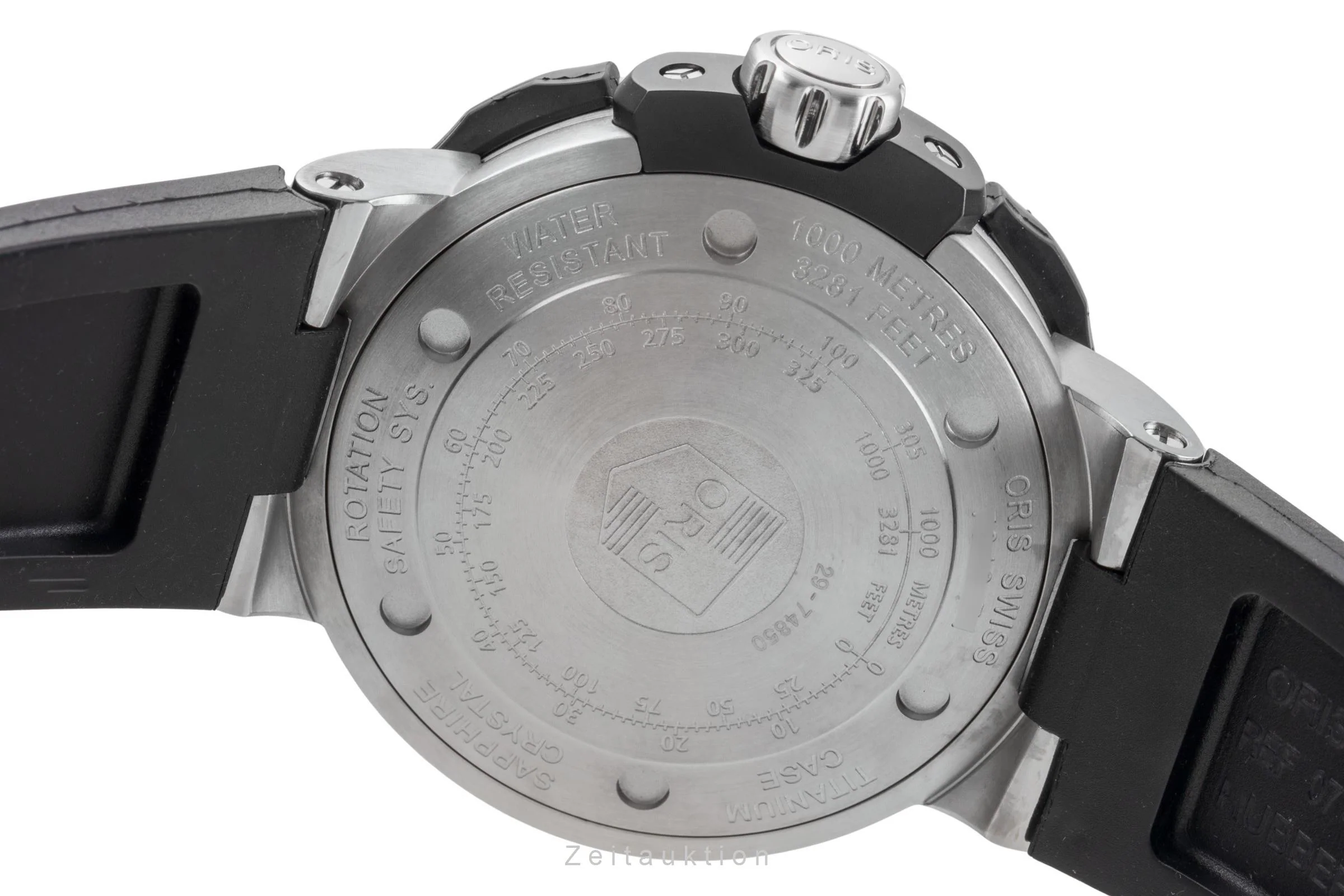 Oris Pro Divers titanium automatic men's watch 01 733 7646 7154-07 4 26 04TEB  [2504881] - Image 12