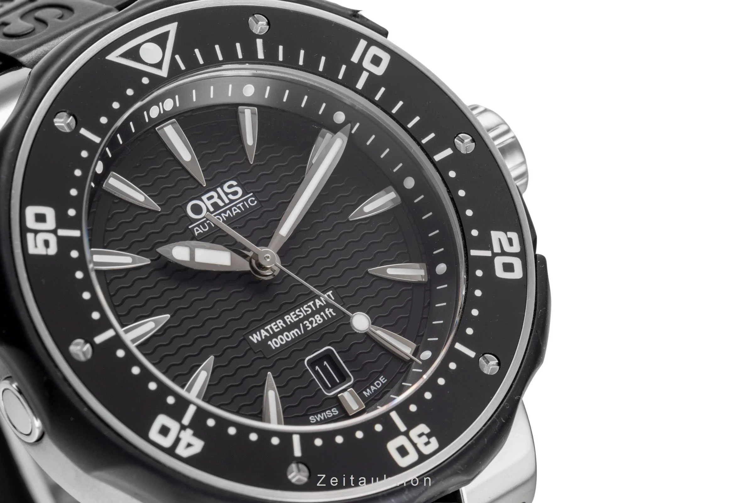 Oris Pro Divers titanium automatic men's watch 01 733 7646 7154-07 4 26 04TEB  [2504881] - Image 14
