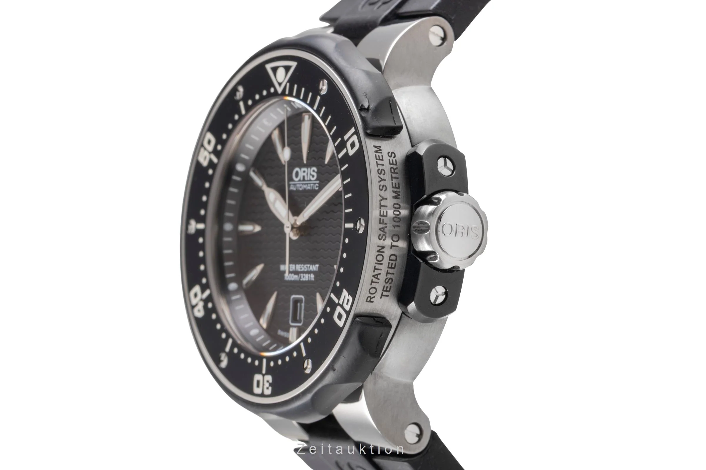 Oris Pro Divers titanium automatic men's watch 01 733 7646 7154-07 4 26 04TEB  [2504881] - Image 7