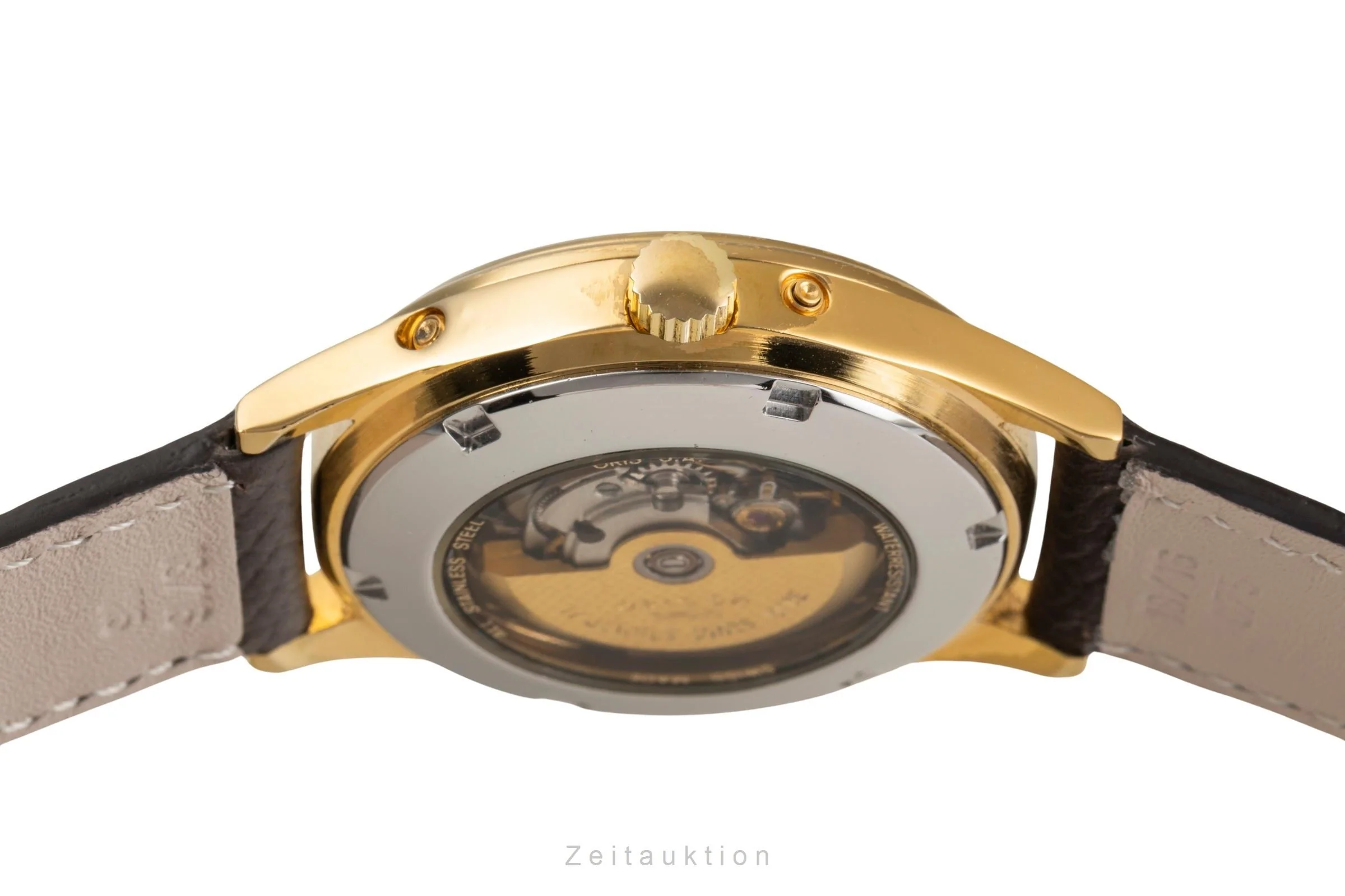 Oris silver-gilt automatic men's watch 7433  [2403135] - Image 12