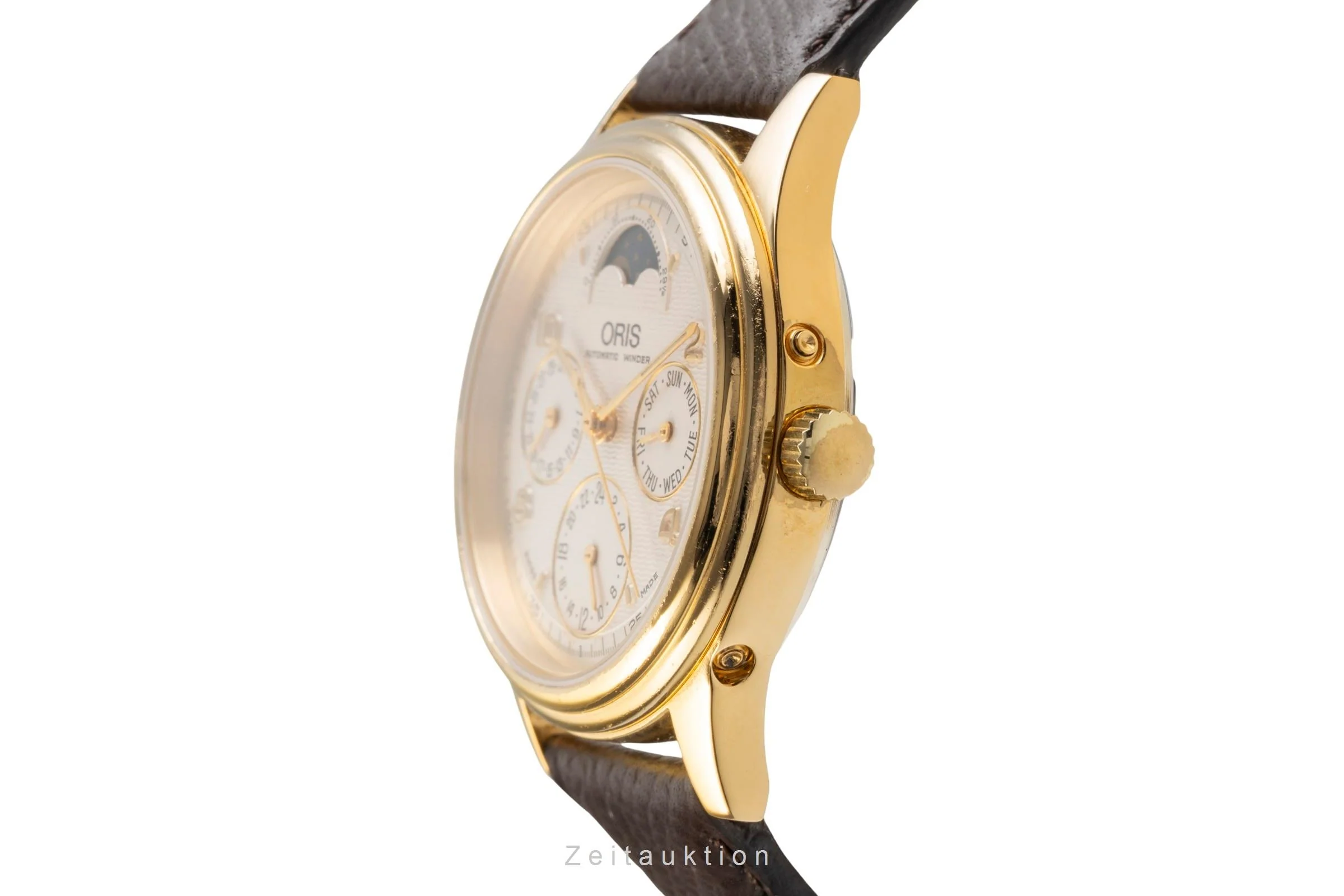 Oris silver-gilt automatic men's watch 7433  [2403135] - Image 7