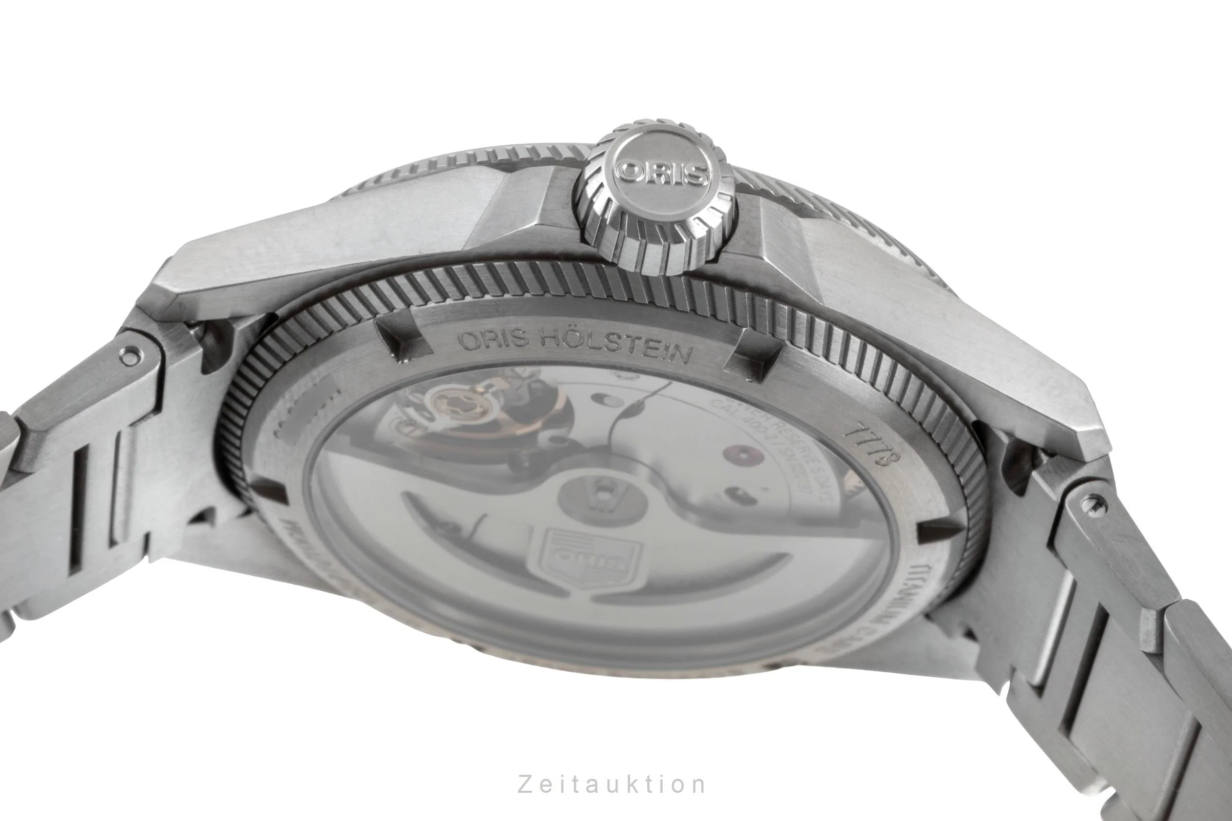 Oris titanium automatic men's watch 01 400 7778 7155  [2505975] - Image 12