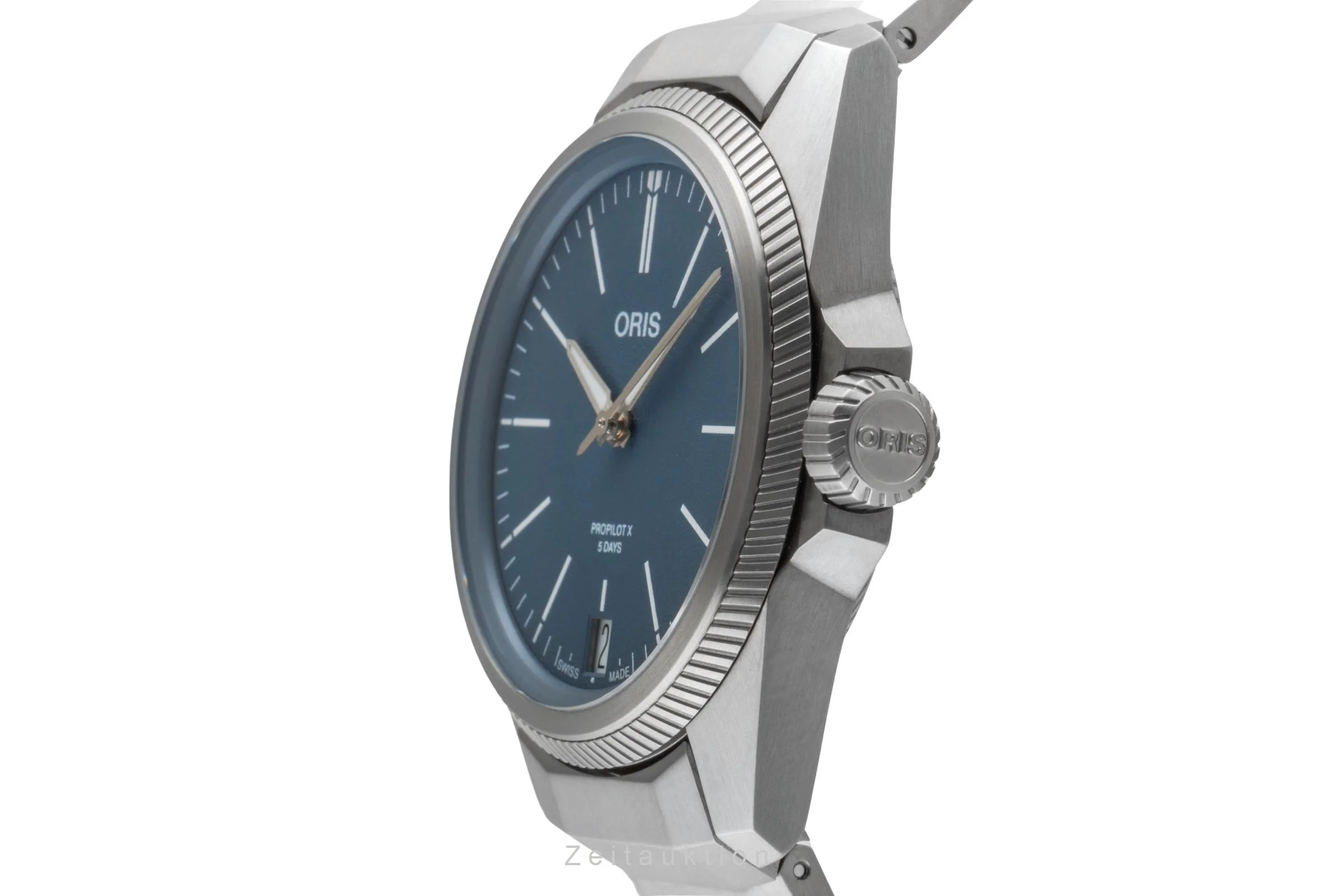 Oris titanium automatic men's watch 01 400 7778 7155  [2505975] - Image 7