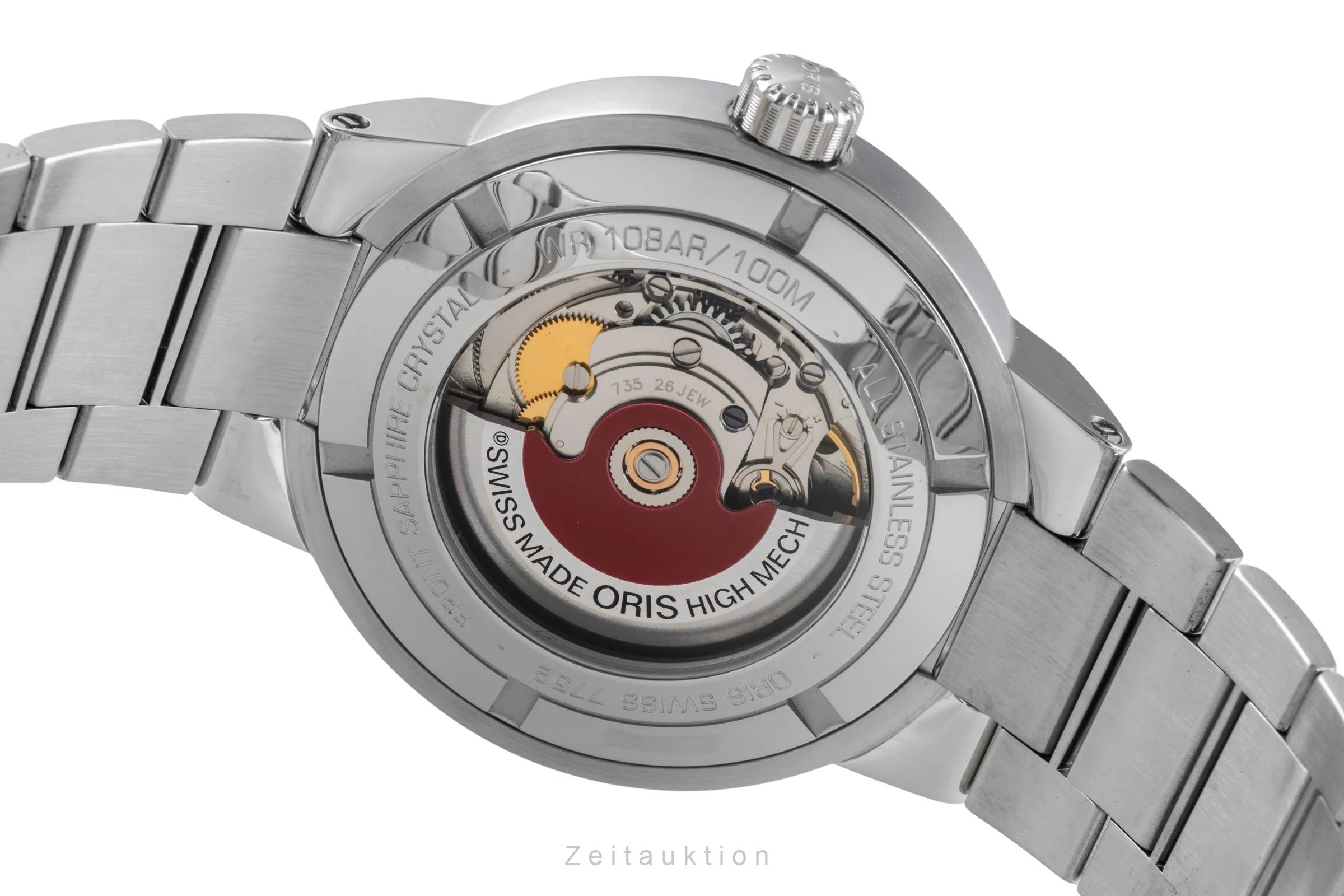 Oris TT1 steel automatic men's watch 01 735 7752 4154-07 8 24 08  [2505830] - Image 12