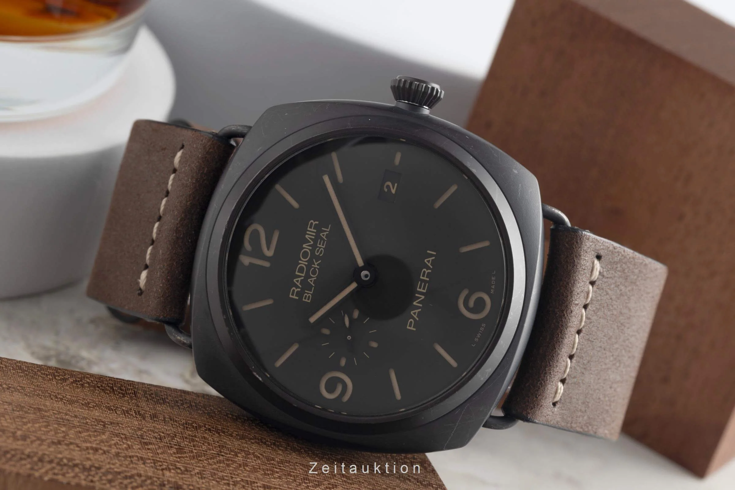 Panerai Black Seal ceramic automatic men's watch PAM00505  [2501716] - Image 3