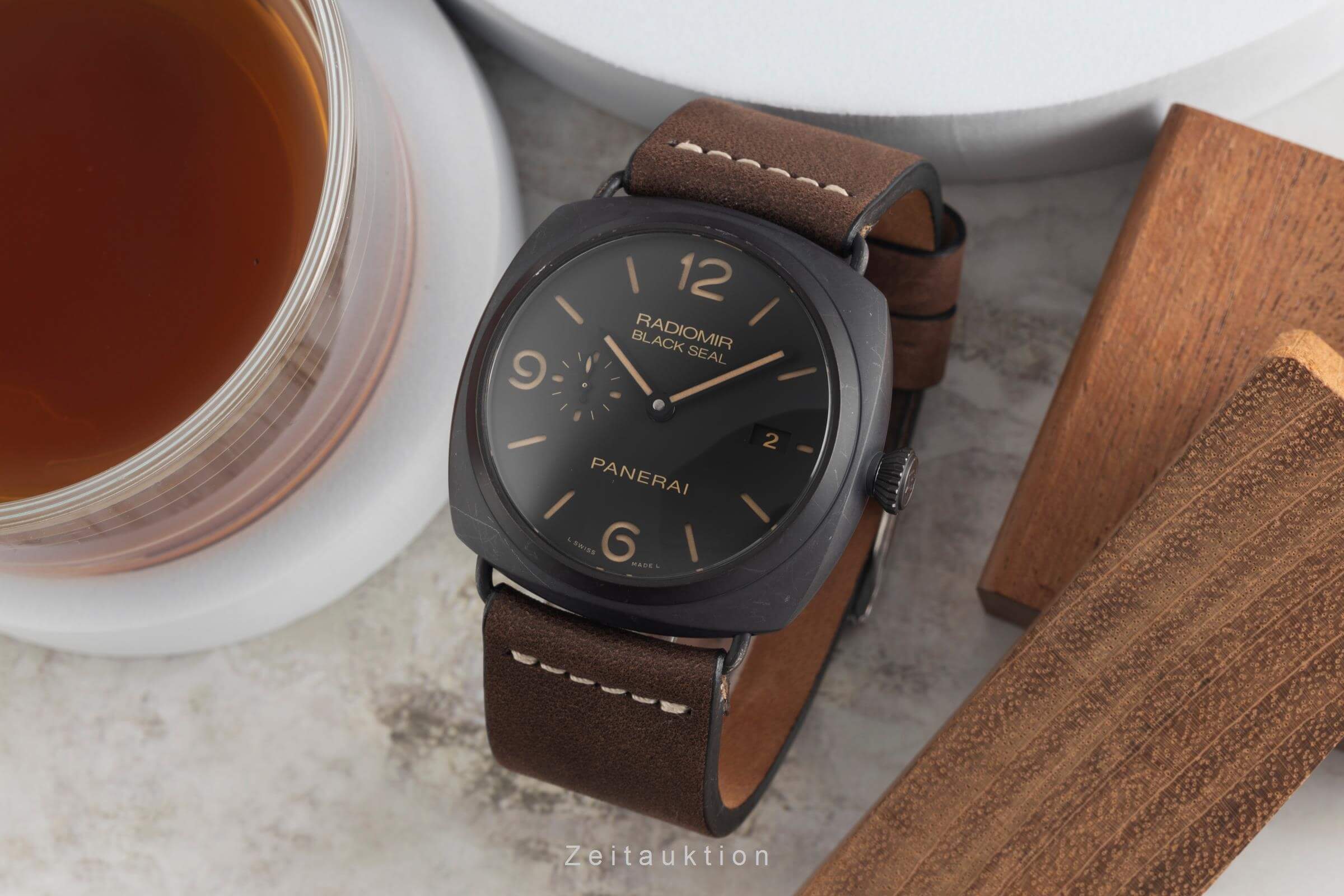 Panerai Black Seal ceramic automatic men's watch PAM00505  [2501716] - Image 4