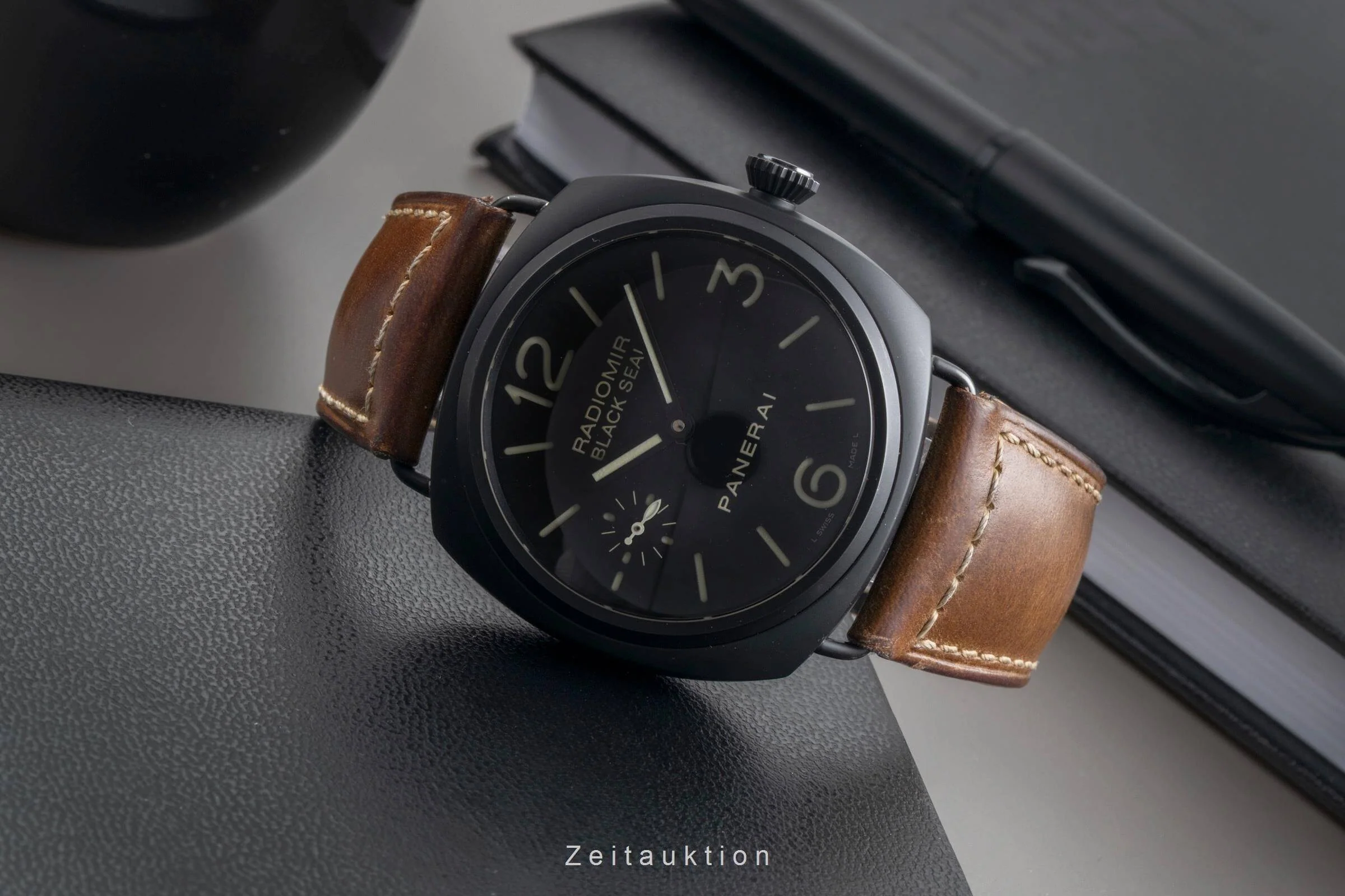 Panerai Black Seal ceramic manual winding men's watch PAM00292  [2501604] - Image 3