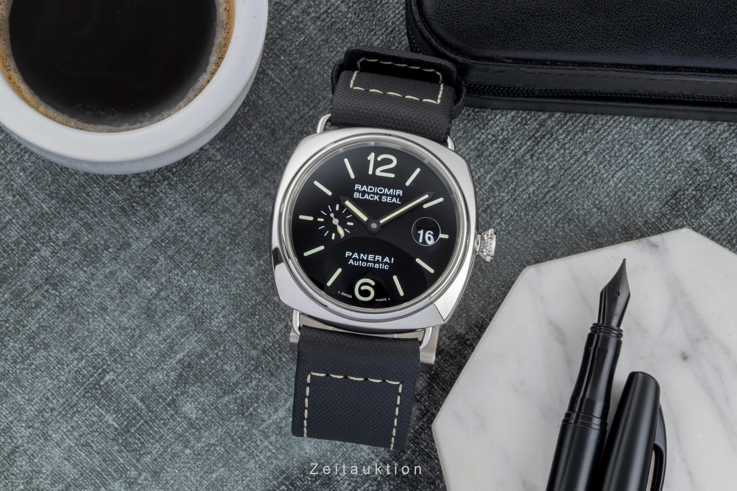 Panerai Black Seal steel automatic men's watch PAM00287  [2506206] - Image 4
