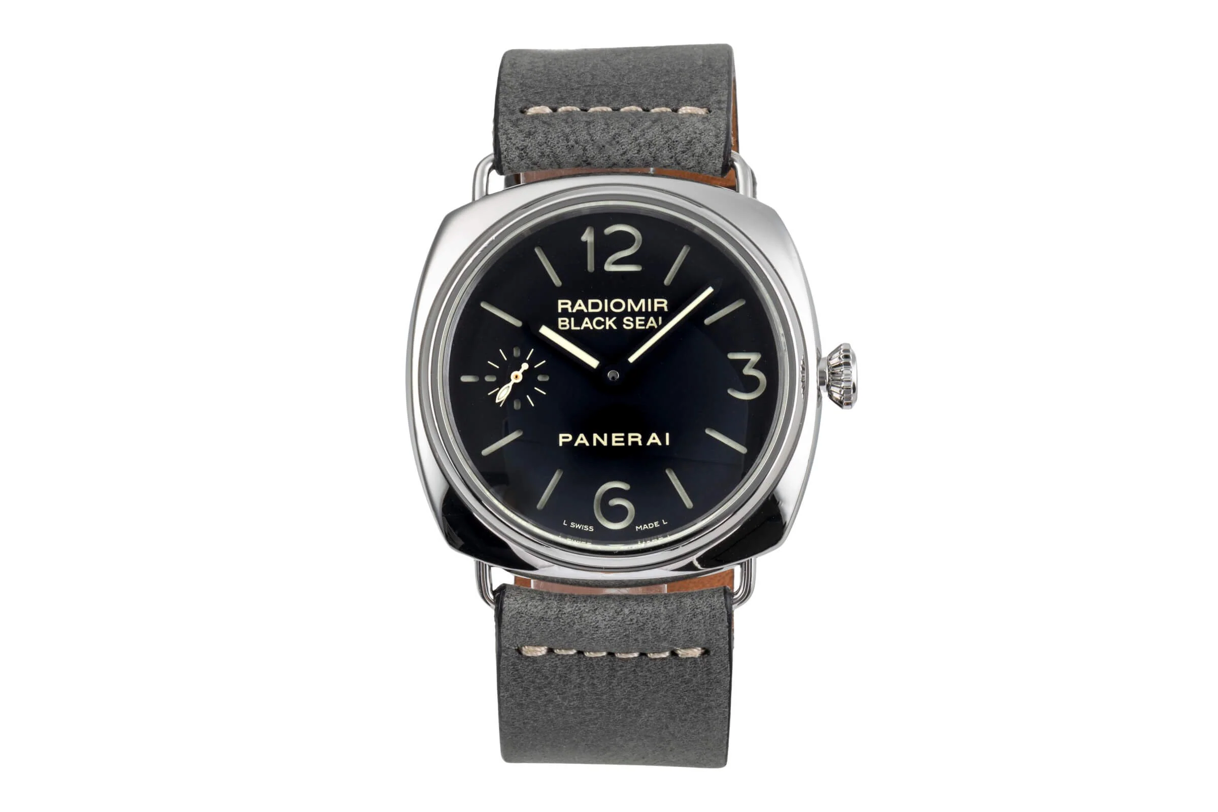 Panerai Black Seal steel manual winding men's watch PAM00183  [2501738] - Image 5