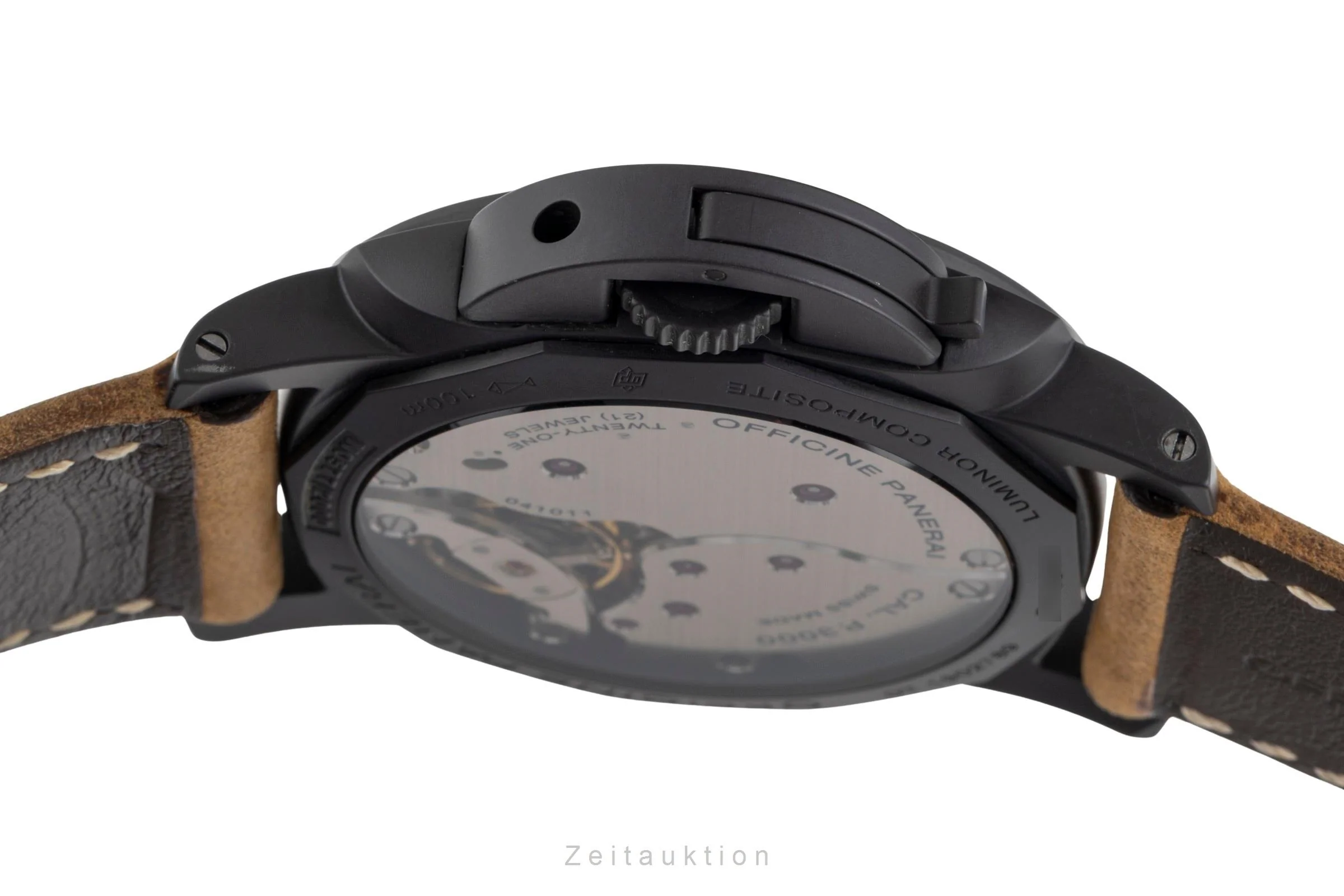 Panerai Luminor  aluminium manual winding men's watch PAM00375 LP: 12500EUR Limited  [2505222] - Image 13