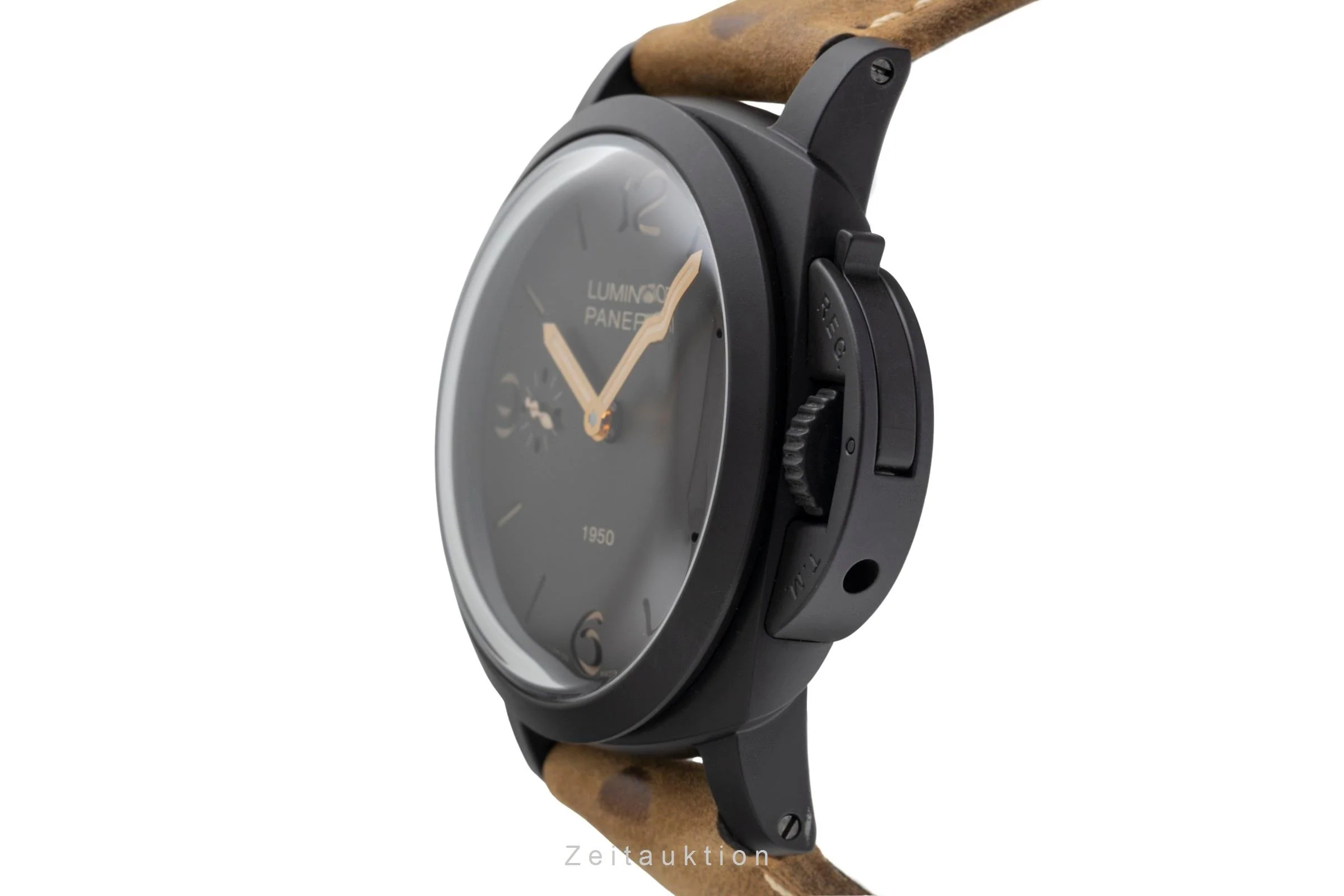 Panerai Luminor  aluminium manual winding men's watch PAM00375 LP: 12500EUR Limited  [2505222] - Image 7