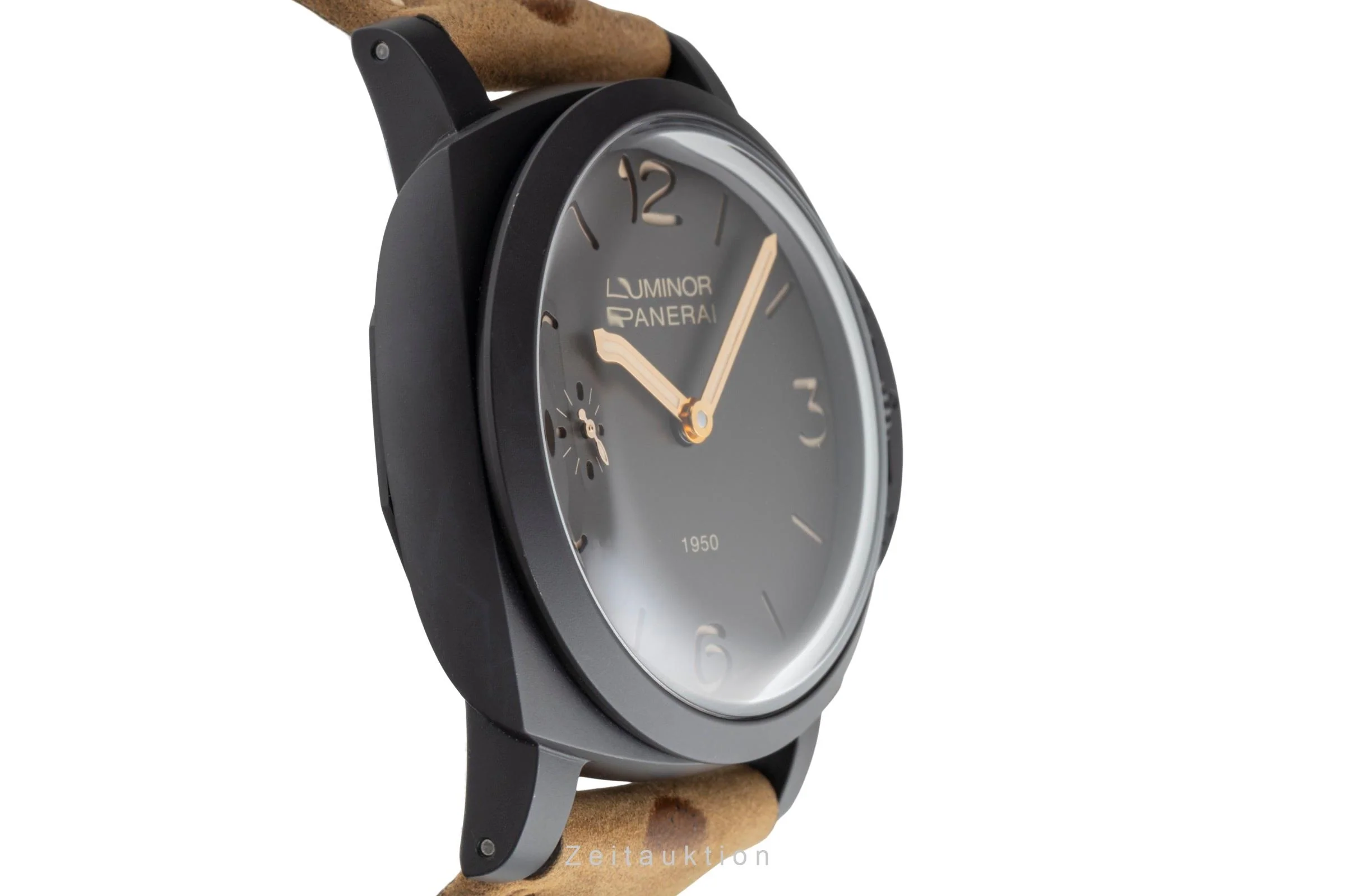 Panerai Luminor  aluminium manual winding men's watch PAM00375 LP: 12500EUR Limited  [2505222] - Image 8
