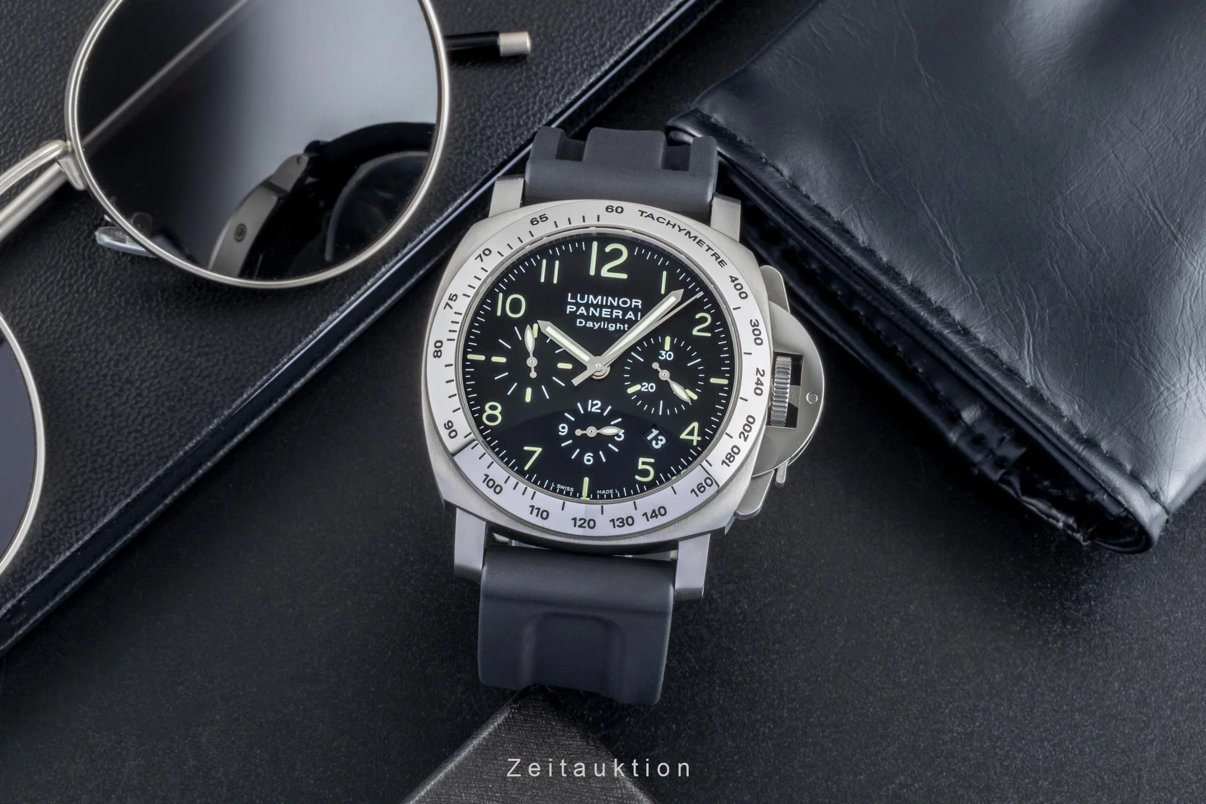 Panerai Luminor Chrono Daylight chronograph steel automatic men's watch PAM00196  [2507444] - Image 4