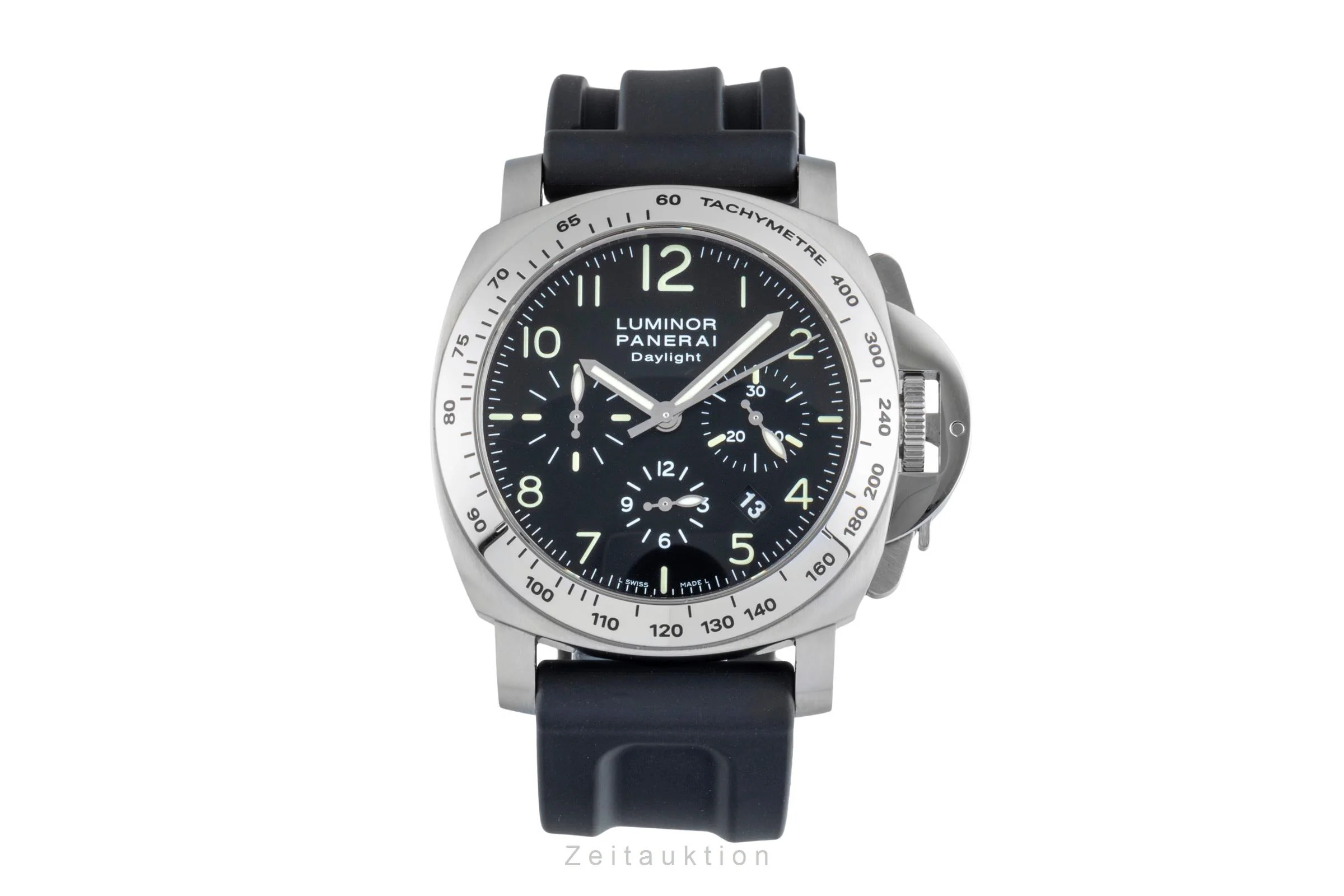 Panerai Luminor Chrono Daylight chronograph steel automatic men's watch PAM00196  [2507444] - Image 5