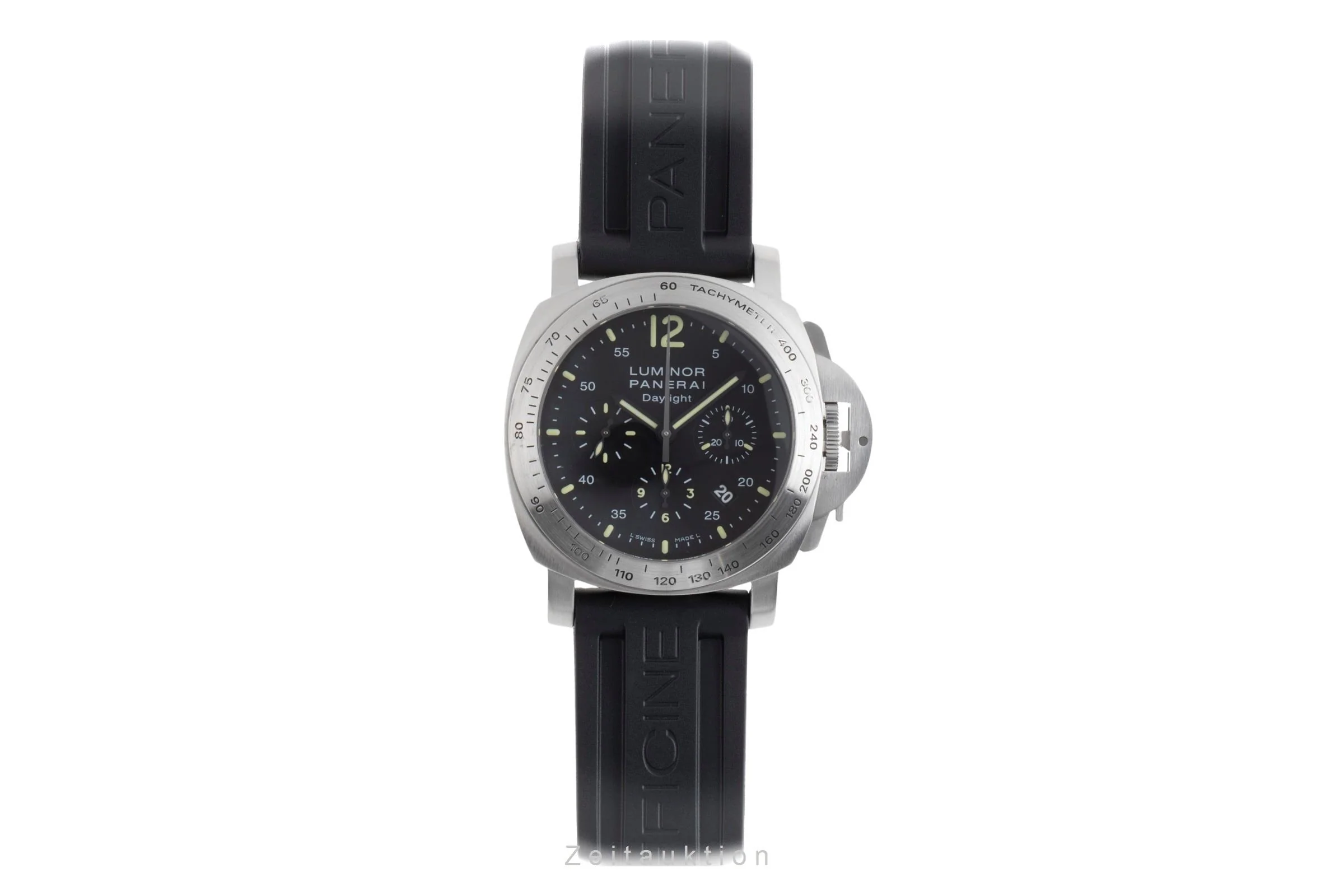 Panerai Luminor Chrono Daylight chronograph steel automatic men's watch PAM00250 LP: 10200EUR  [2503013] - Image 5