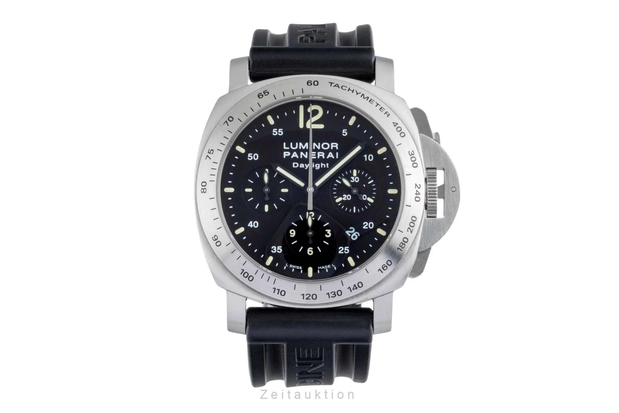 Panerai Luminor Chrono Daylight chronograph steel automatic men's watch PAM00250  [2506120] - Image 5