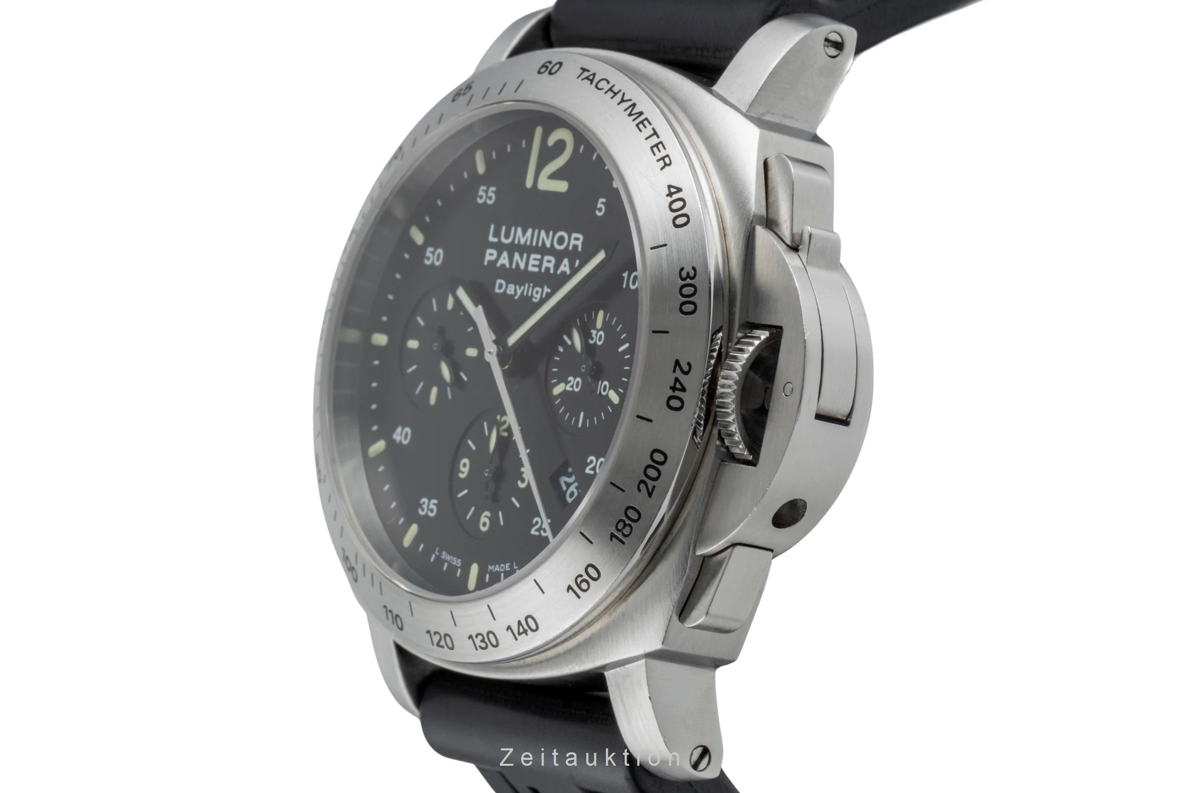 Panerai Luminor Chrono Daylight chronograph steel automatic men's watch PAM00250  [2506120] - Image 7