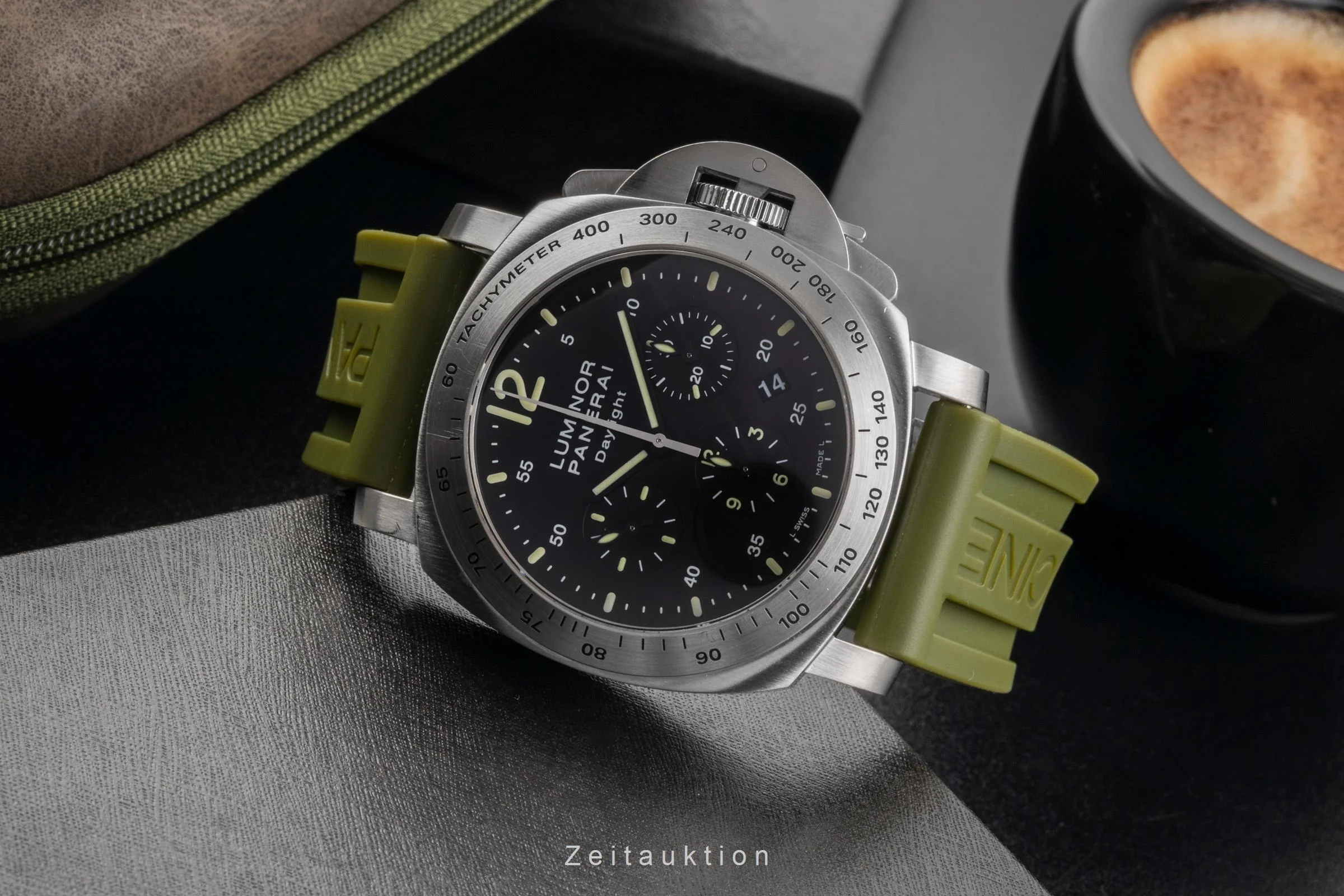 Panerai Luminor Chrono Daylight steel automatic men's watch PAM00250  [2503081] - Image 3