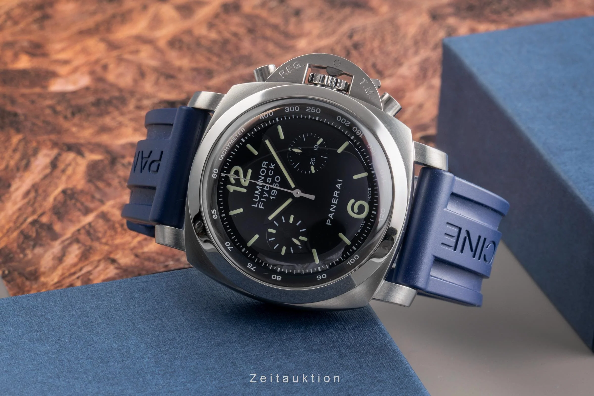 Panerai Luminor  chronograph steel automatic men's watch PAM00212  [2503145] - Image 3