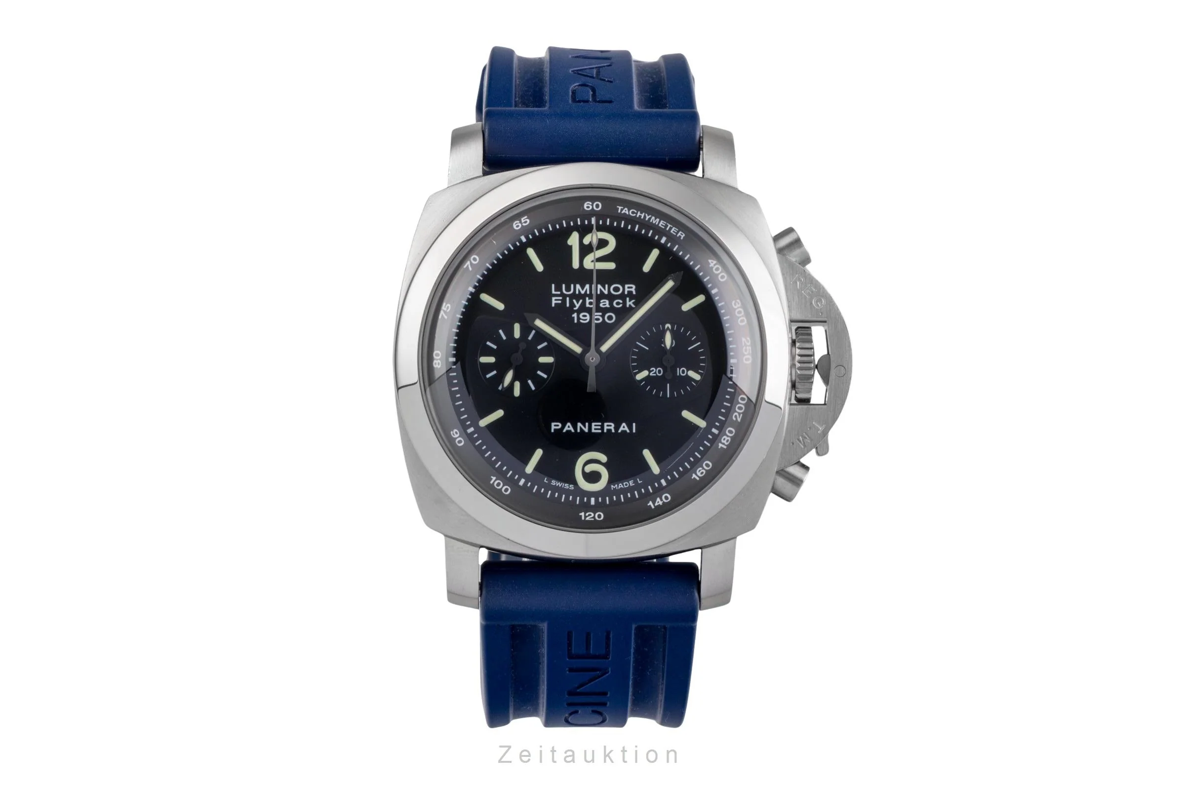 Panerai Luminor  chronograph steel automatic men's watch PAM00212  [2503145] - Image 5