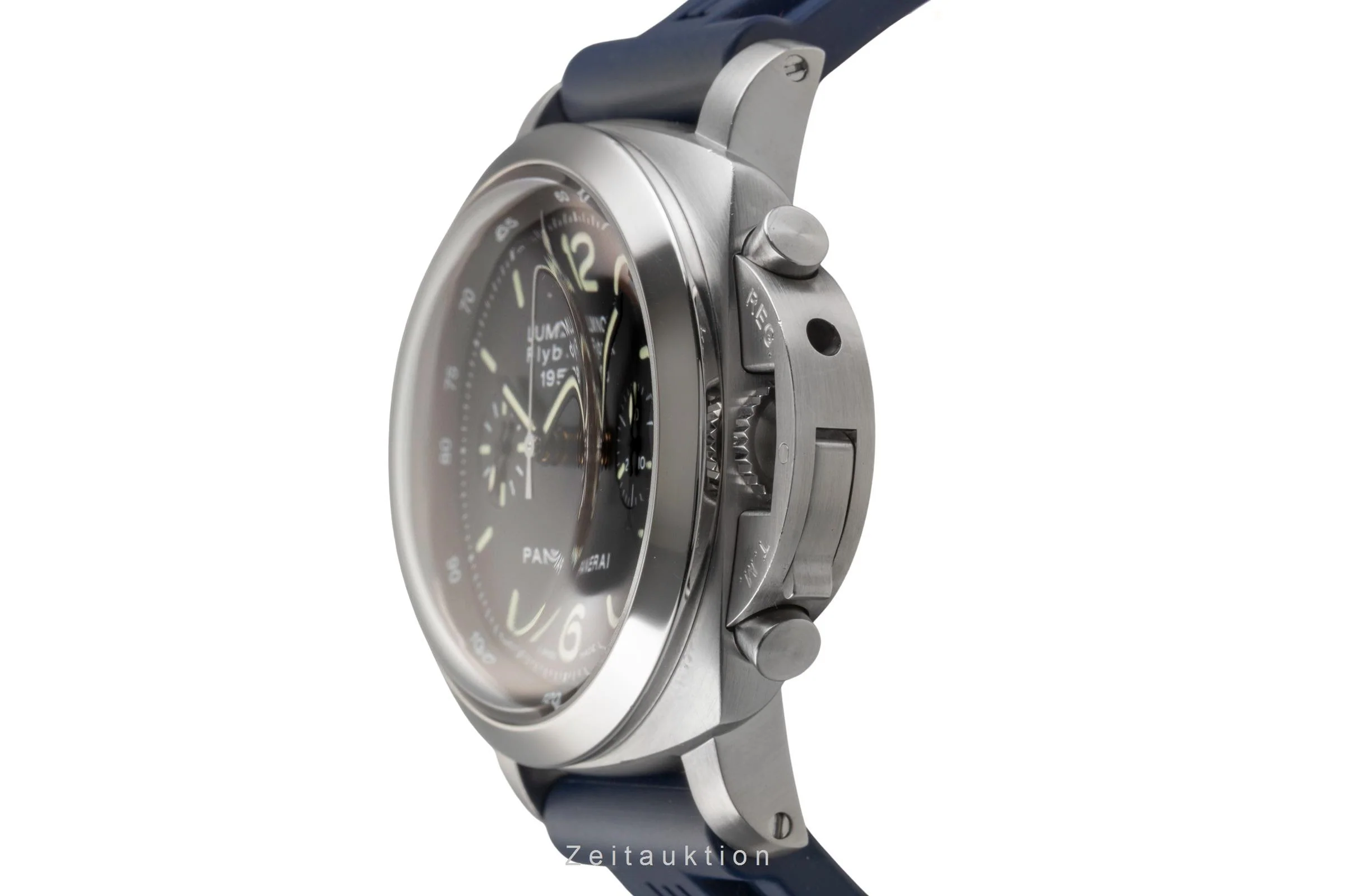 Panerai Luminor  chronograph steel automatic men's watch PAM00212  [2503145] - Image 7