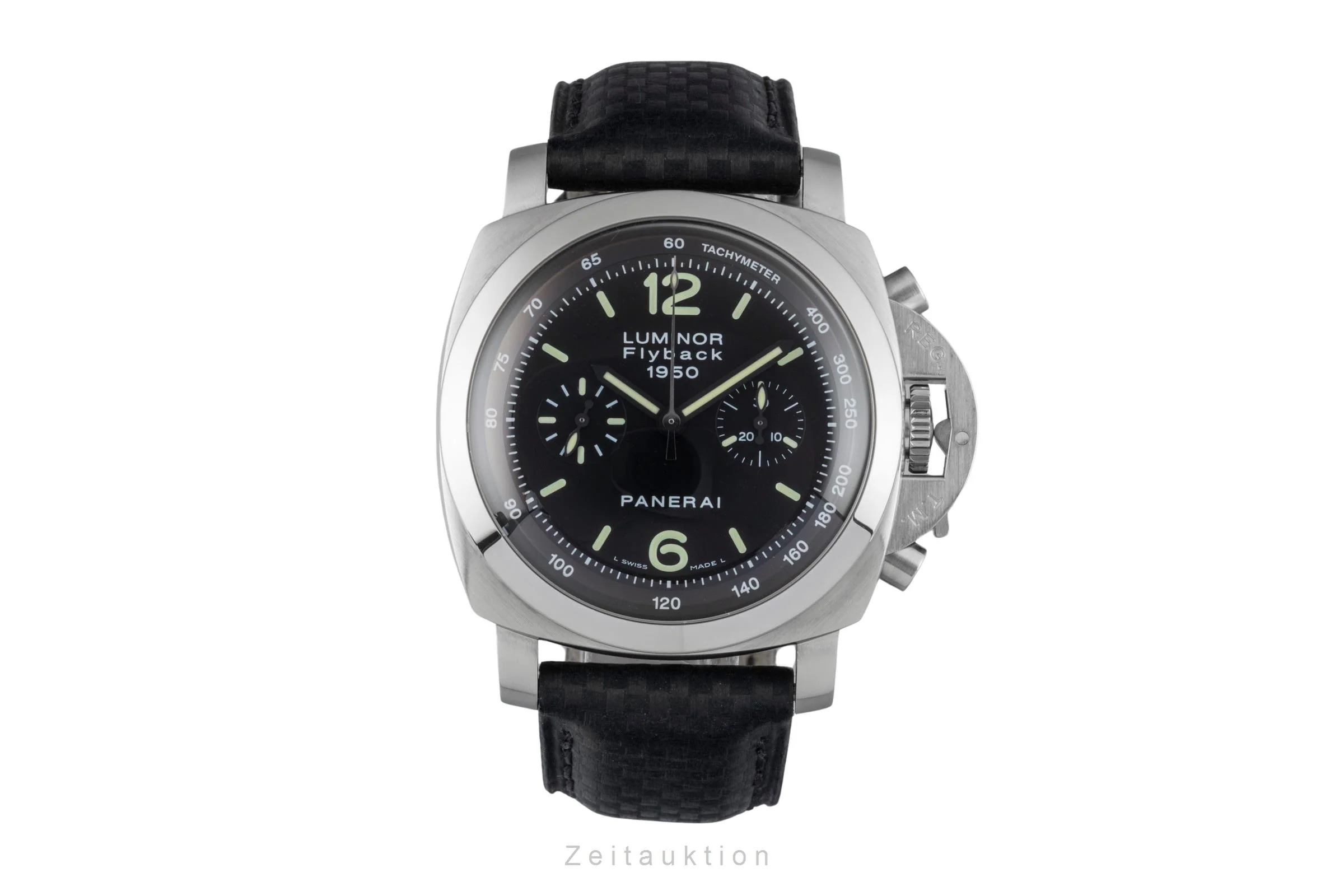 Panerai Luminor  chronograph steel automatic men's watch PAM00212  [2507520] - Image 5