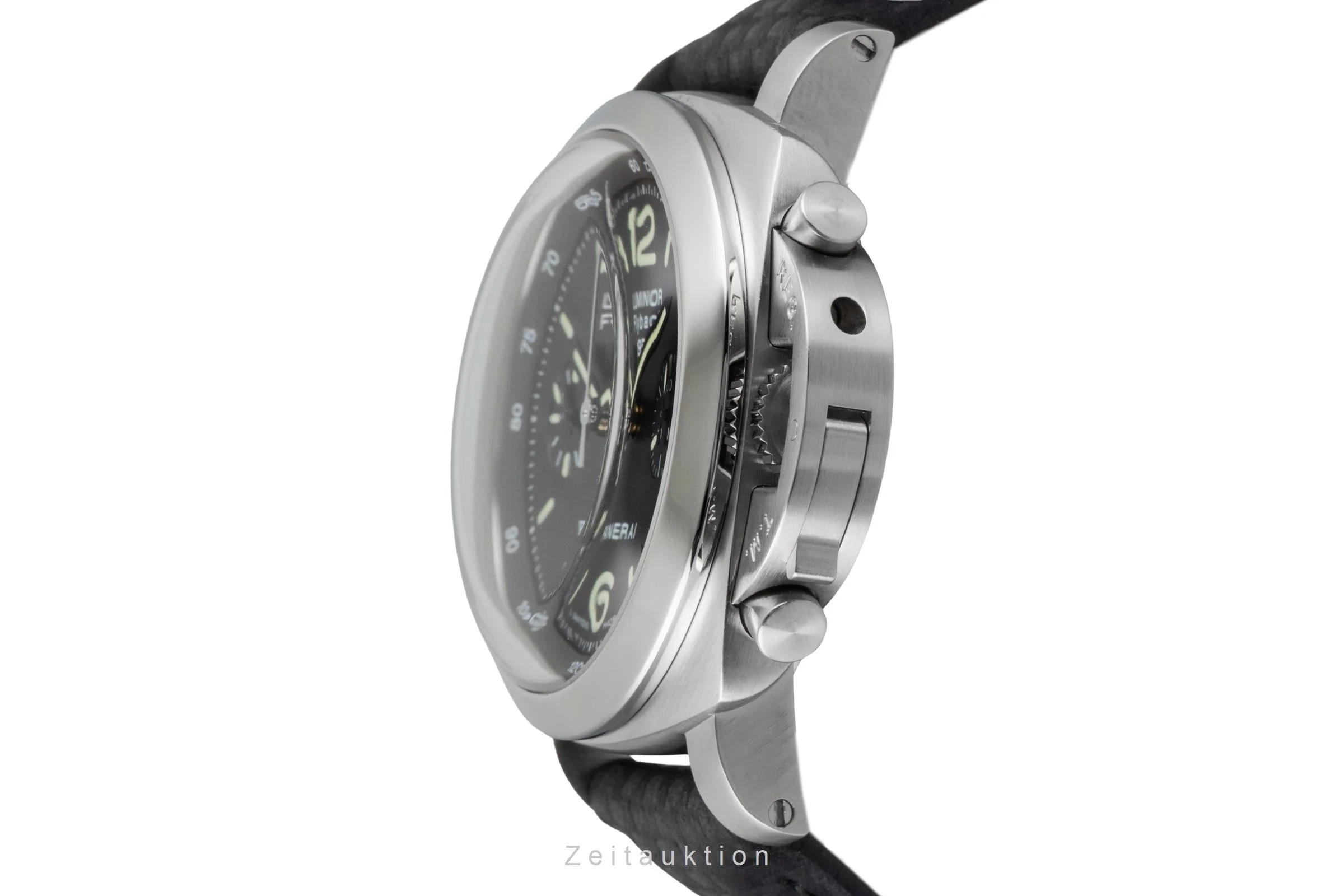 Panerai Luminor  chronograph steel automatic men's watch PAM00212  [2507520] - Image 7
