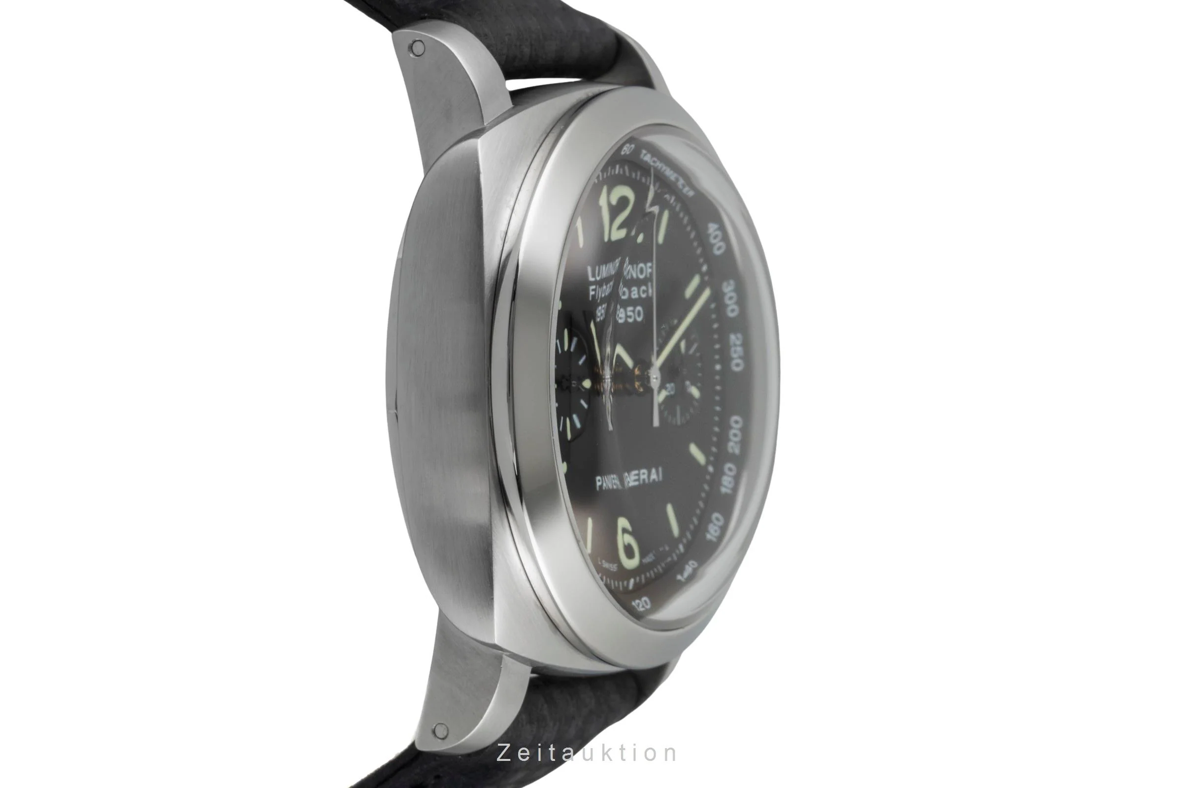 Panerai Luminor  chronograph steel automatic men's watch PAM00212  [2507520] - Image 8