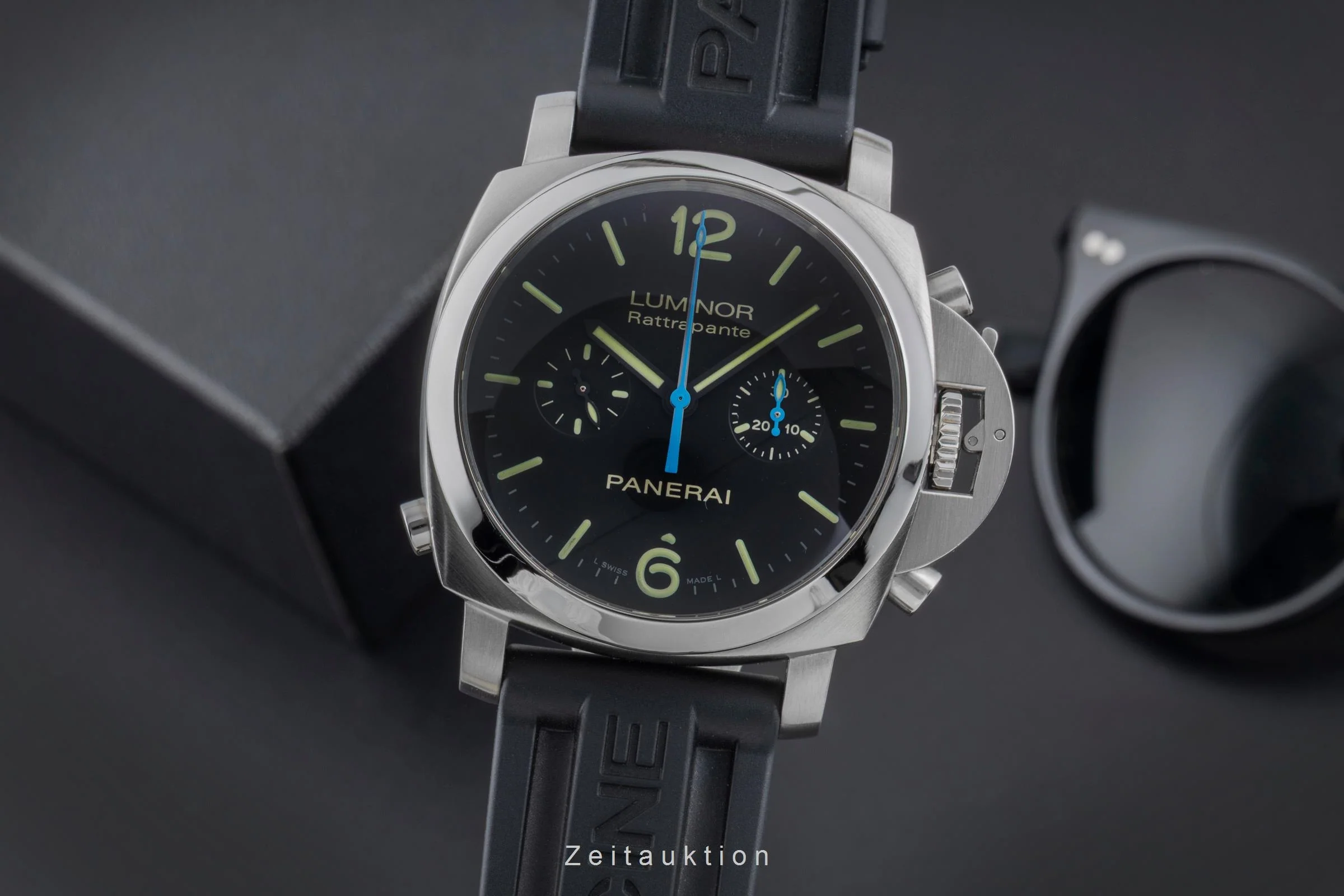 Panerai Luminor  chronograph steel automatic men's watch PAM00362  [2506443] - Image 2
