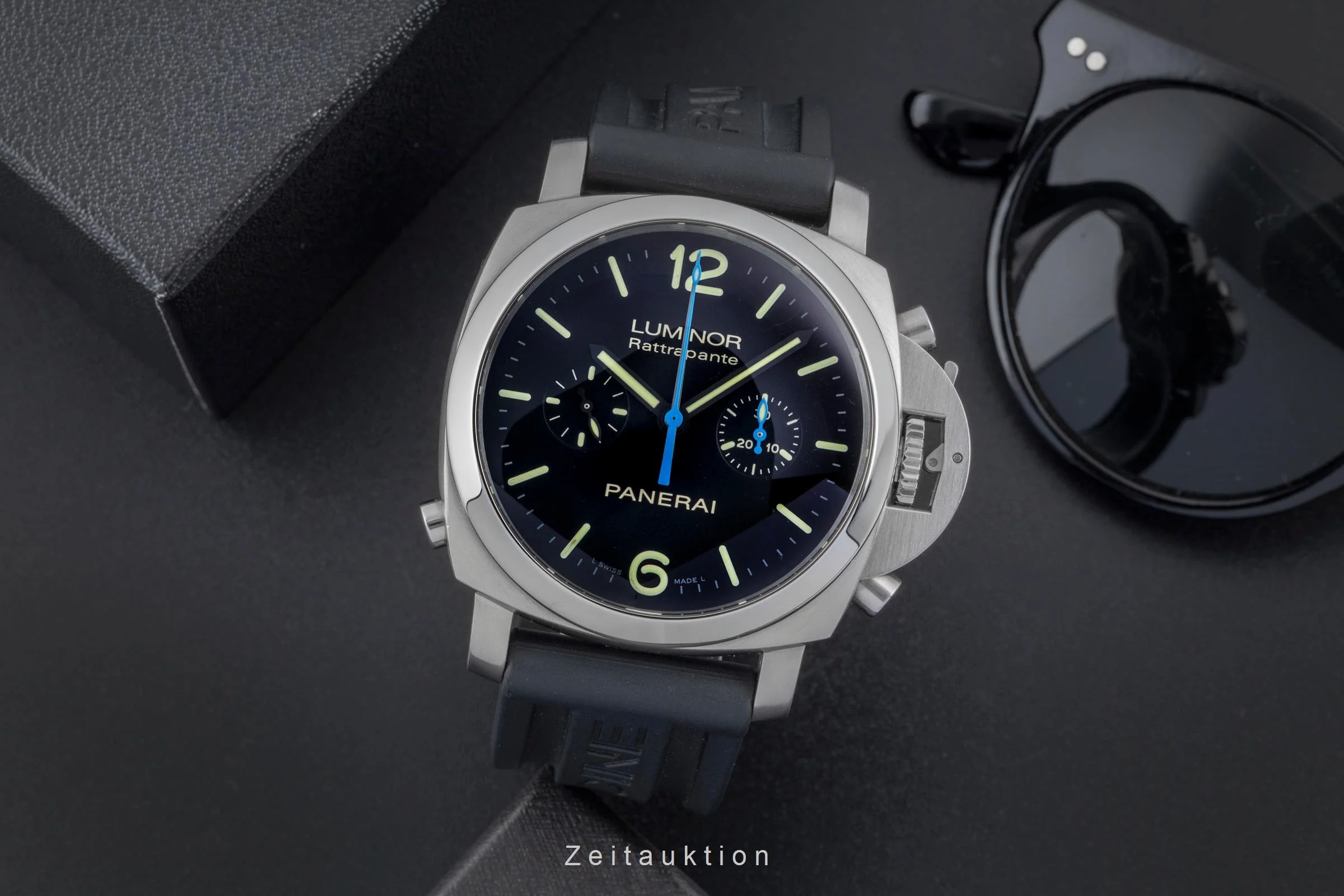 Panerai Luminor  chronograph steel automatic men's watch PAM00362  [2506443] - Image 4