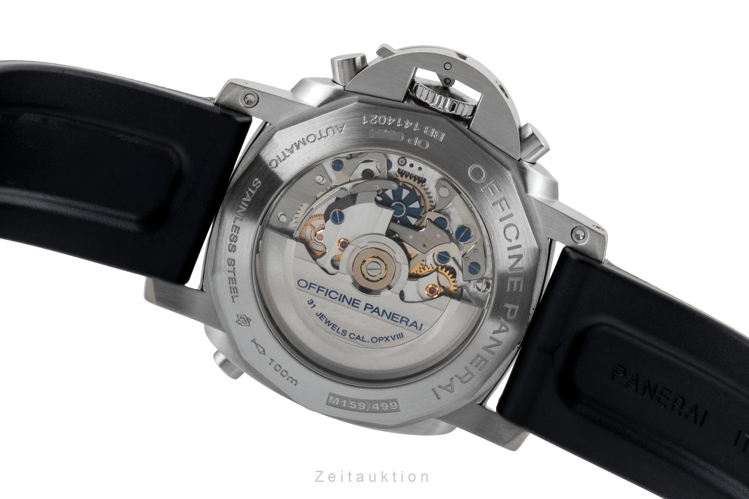 Panerai Luminor  chronograph steel automatic men's watch PAM00362  [2600684] - Image 13