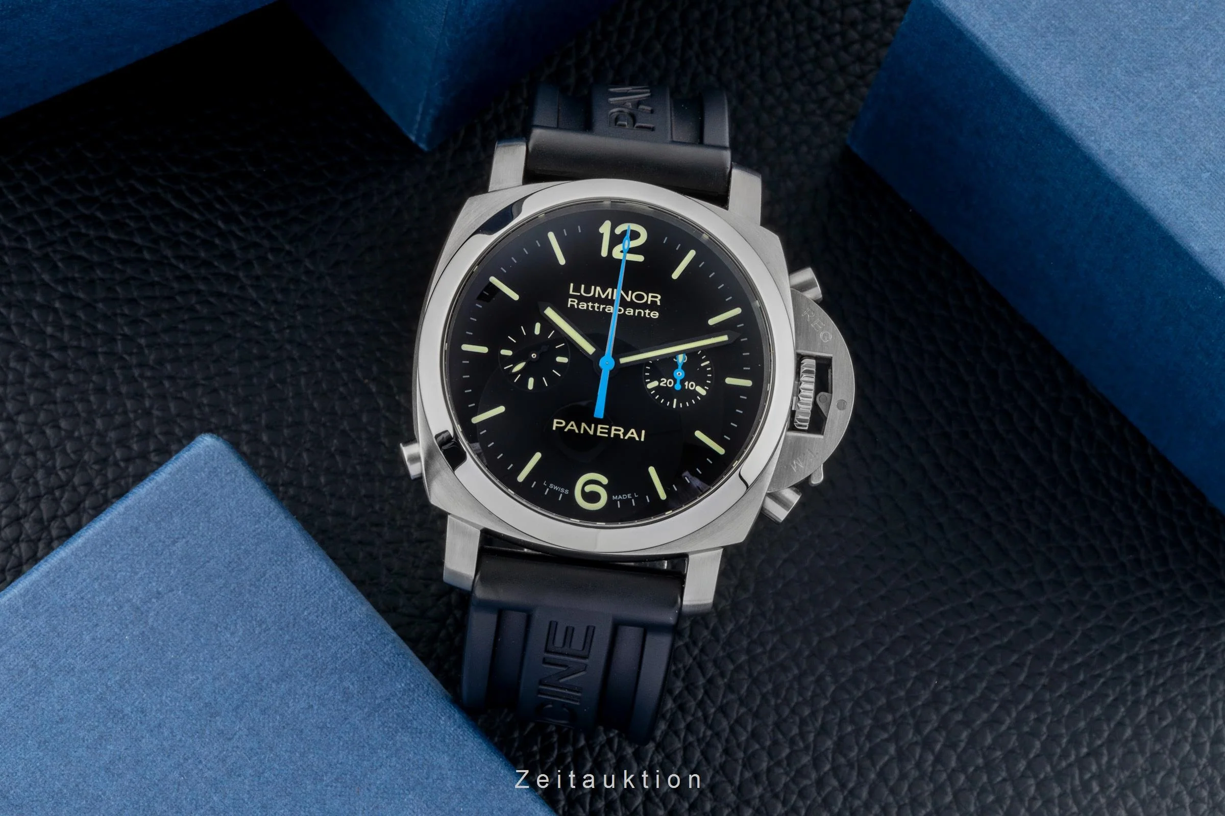 Panerai Luminor  chronograph steel automatic men's watch PAM00362  [2600684] - Image 4